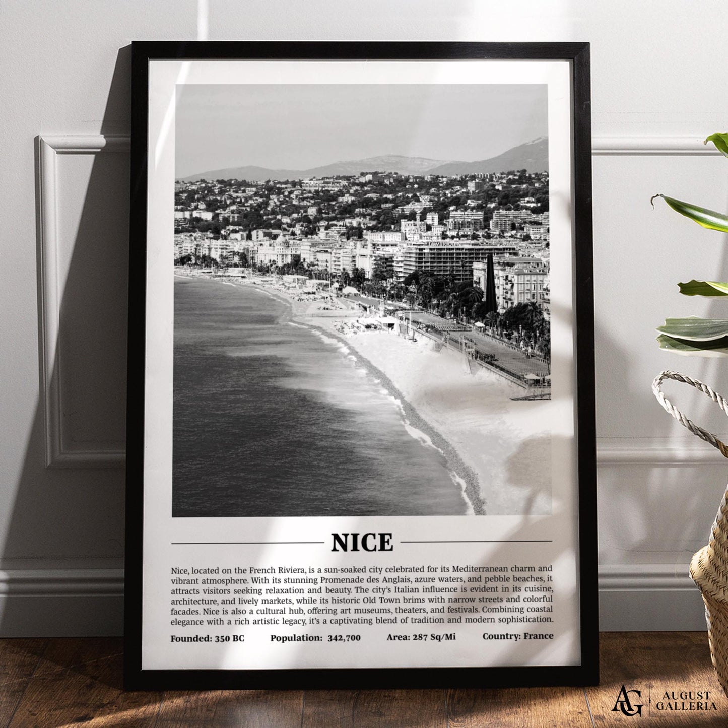 Nice Black & White City Print