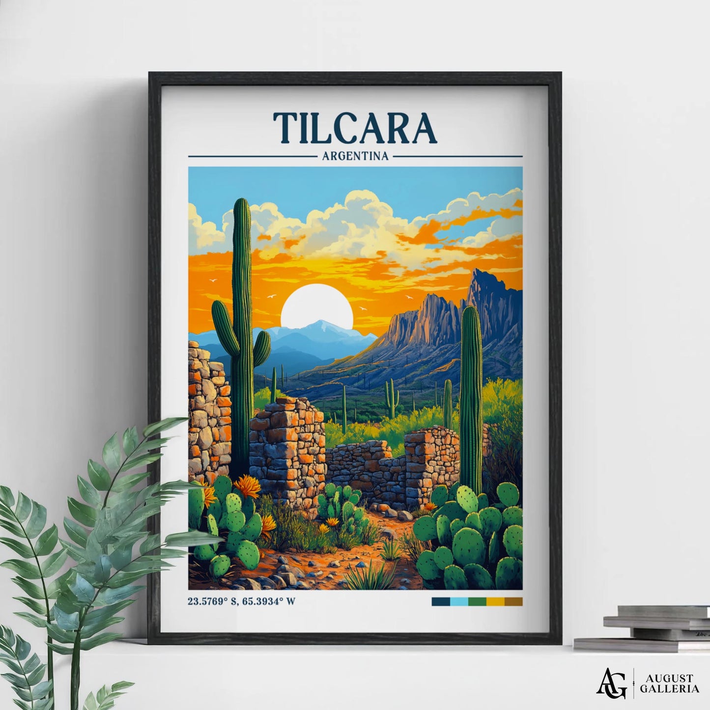 Tilcara Argentina Travel Print