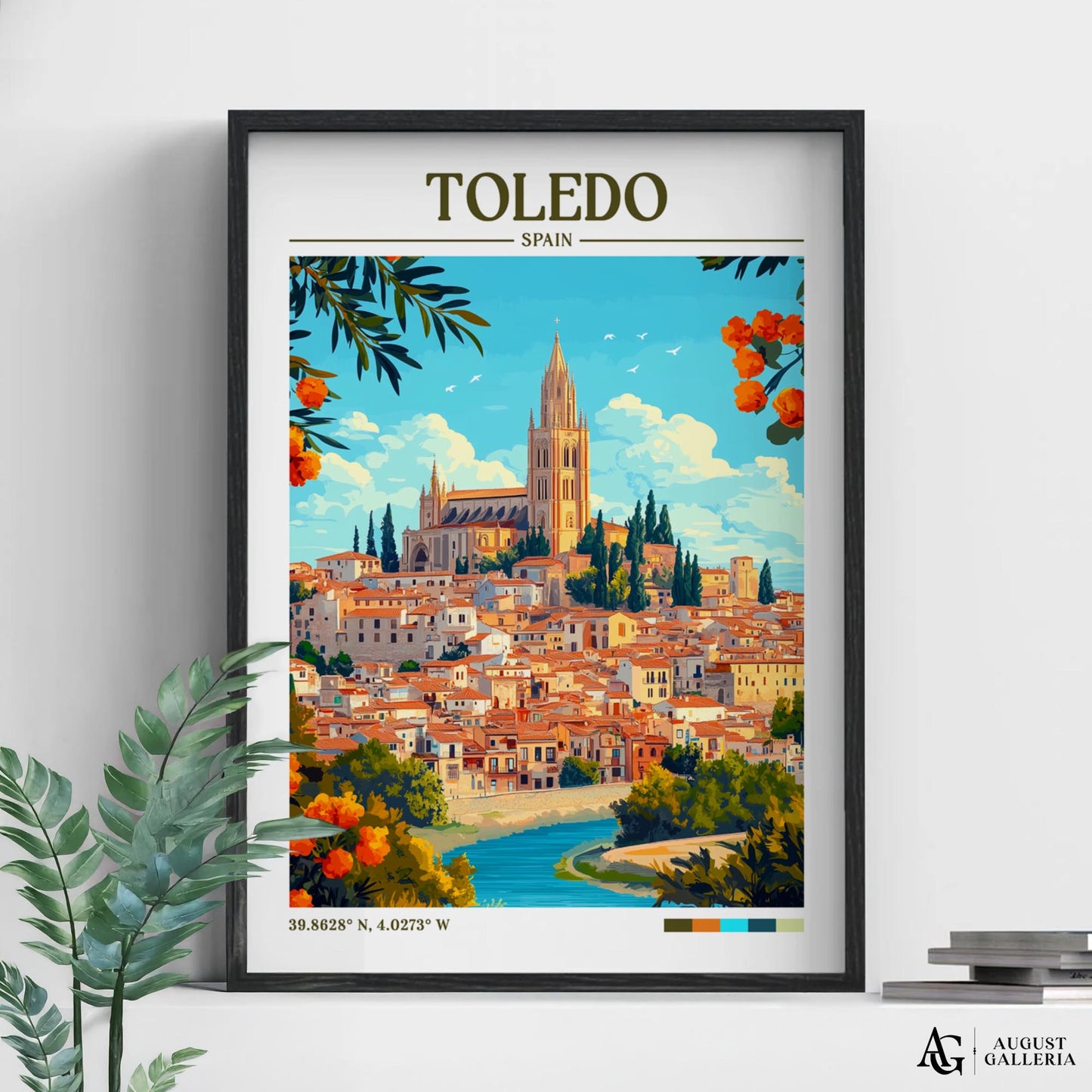Toledo Spain Travel Print