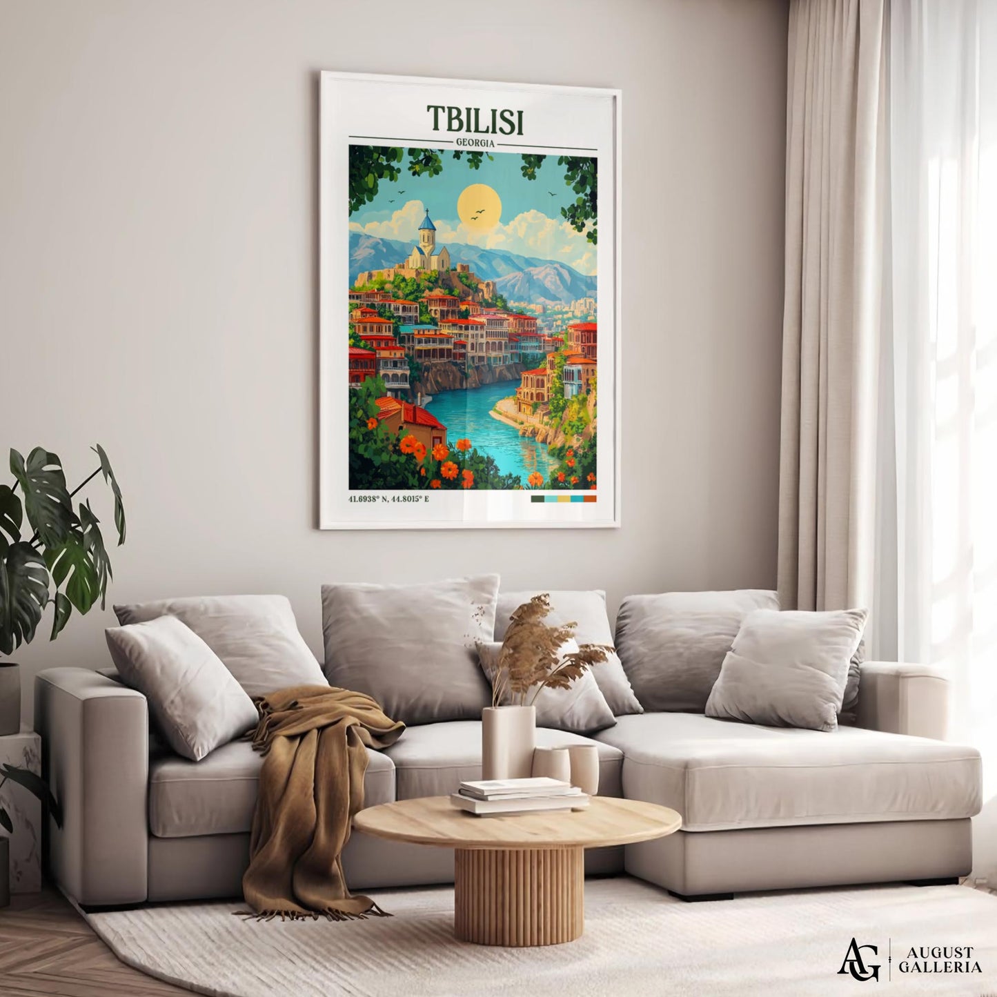 Tbilisi Georgia Travel Print