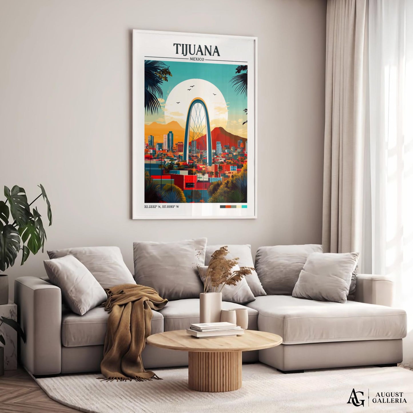 Tijuana Mexico Travel Print