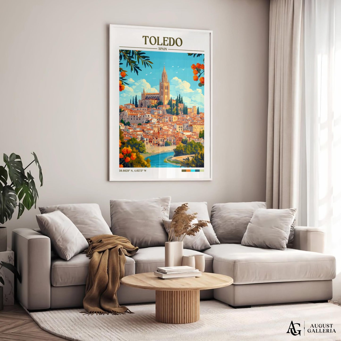 Toledo Spain Travel Print