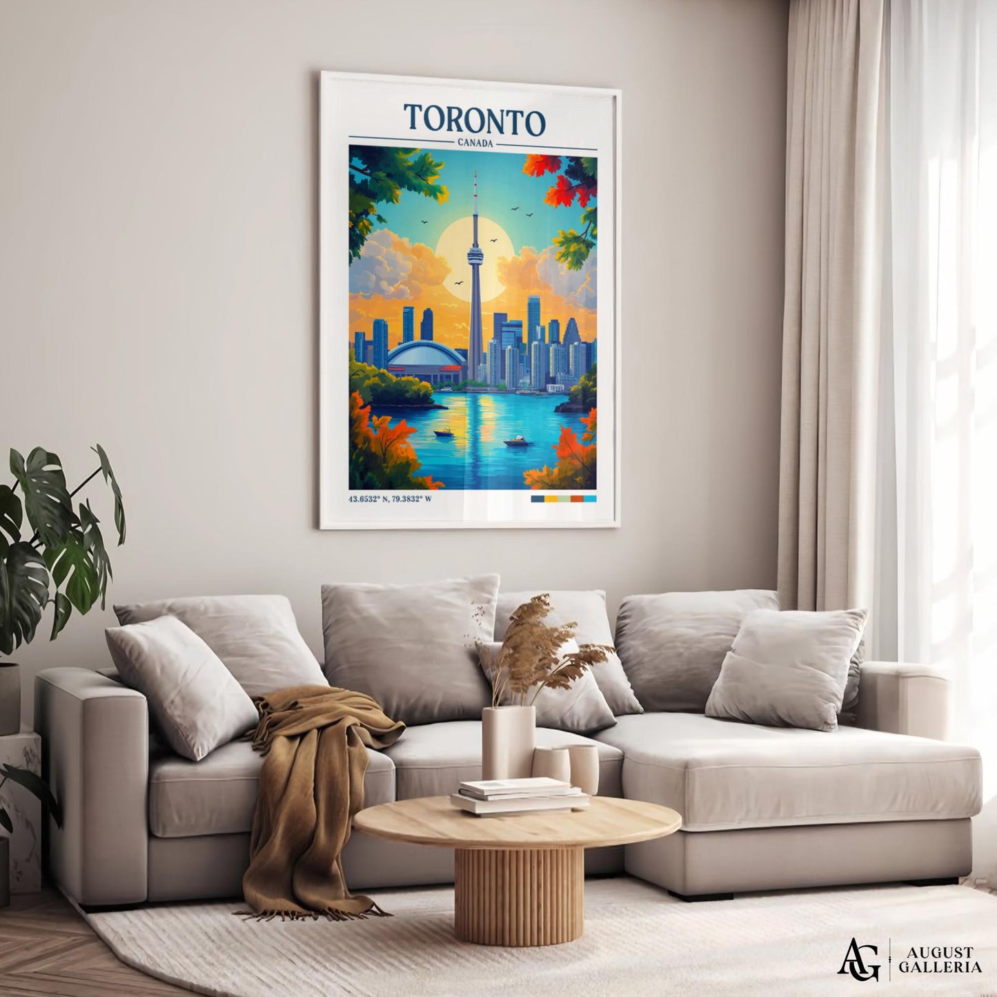 Toronto Canada Travel Print