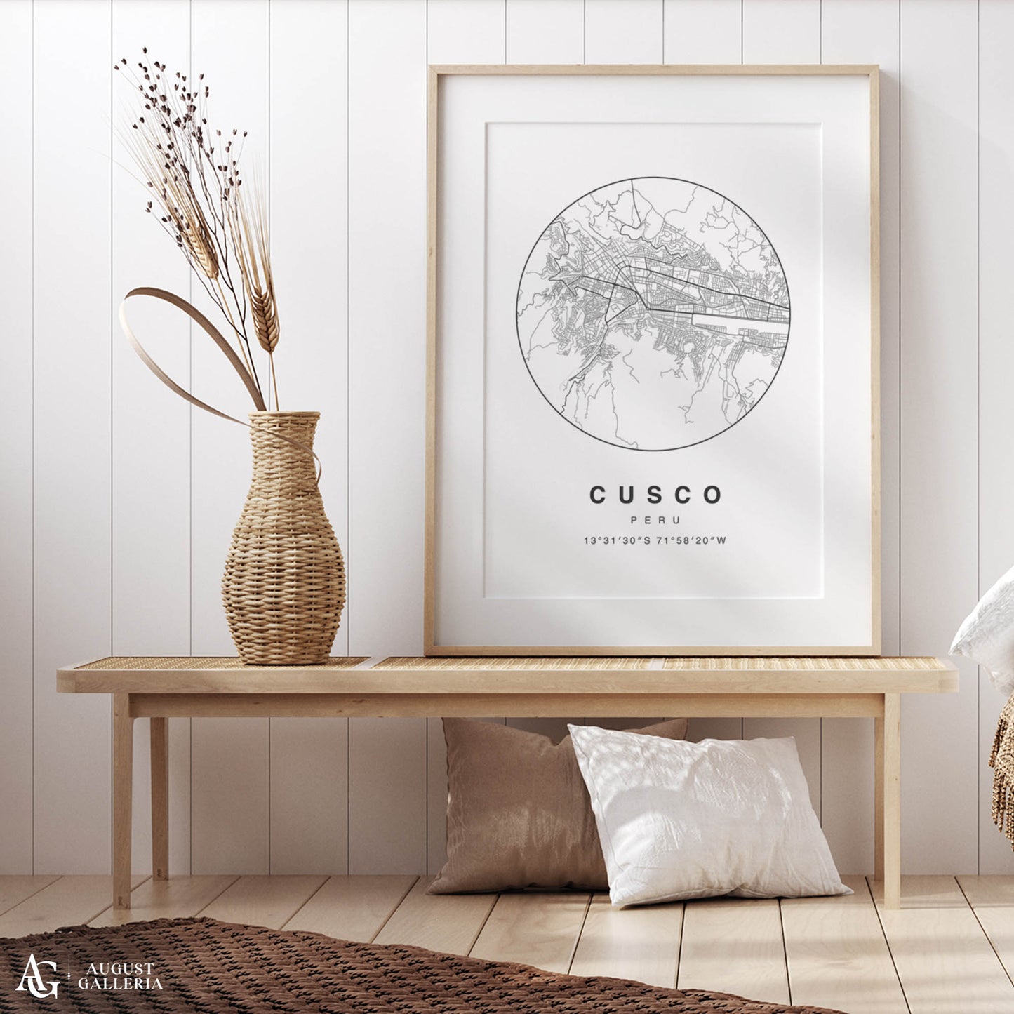 Cusco Minimalist Map