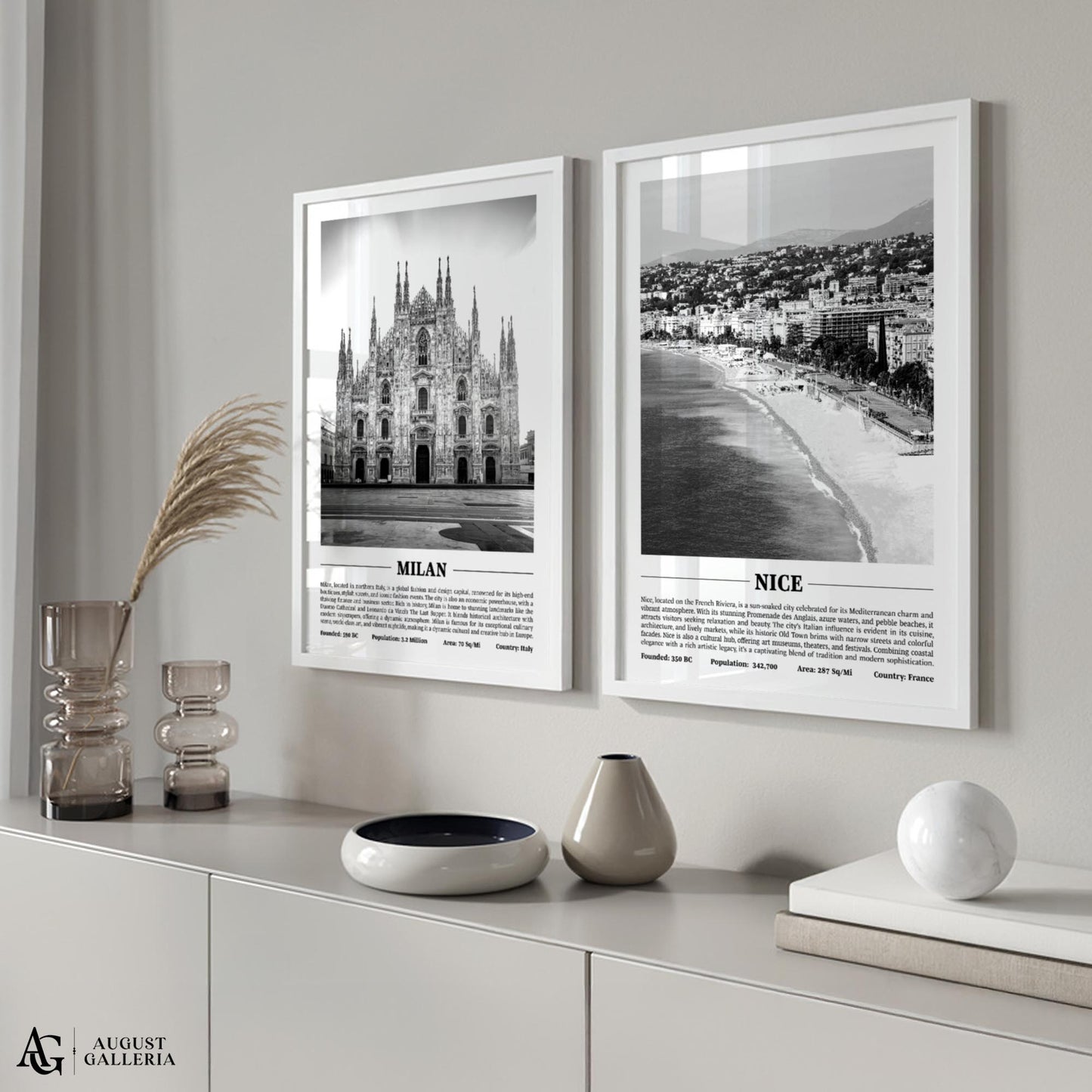 Nice Black & White City Print