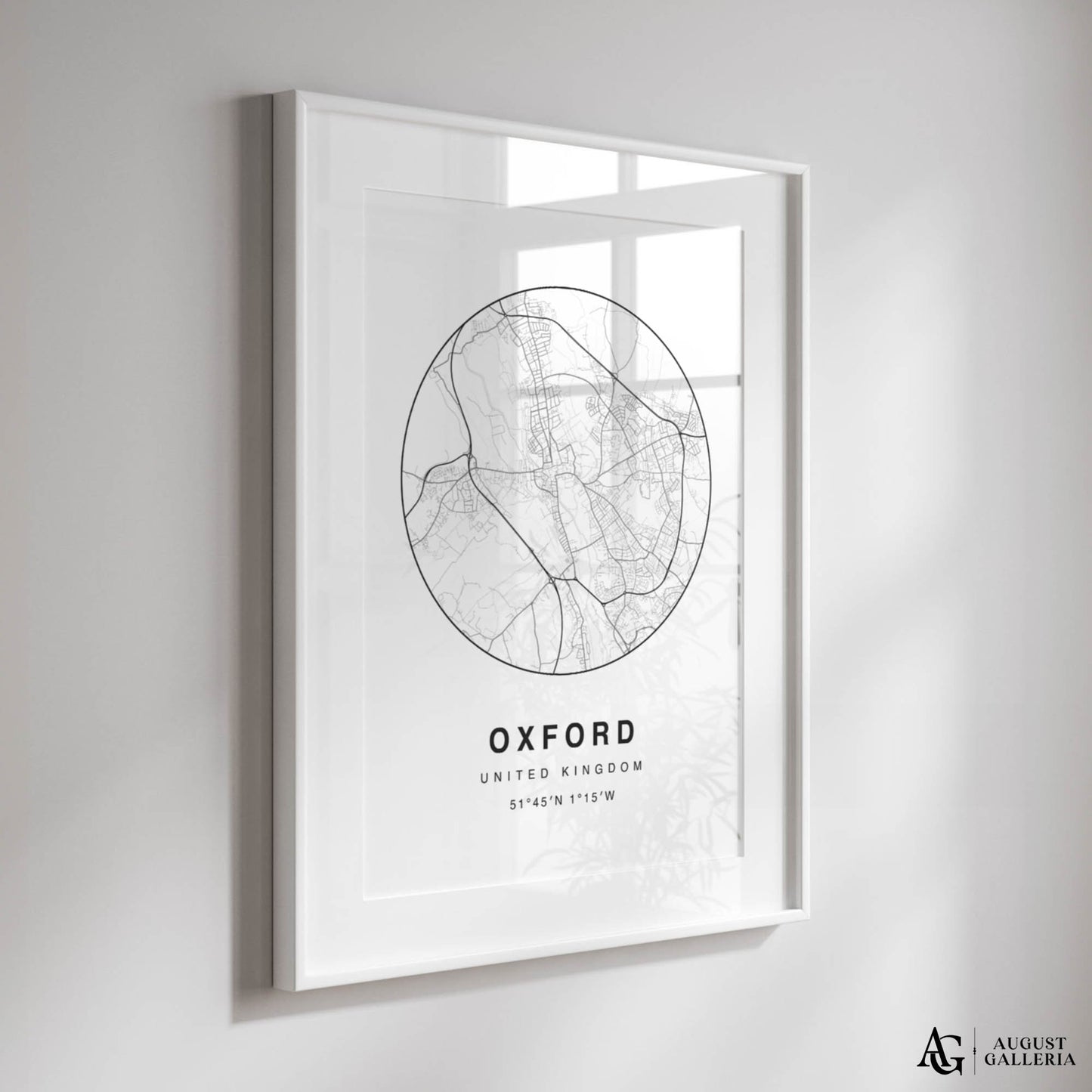 Oxford Minimalist Map