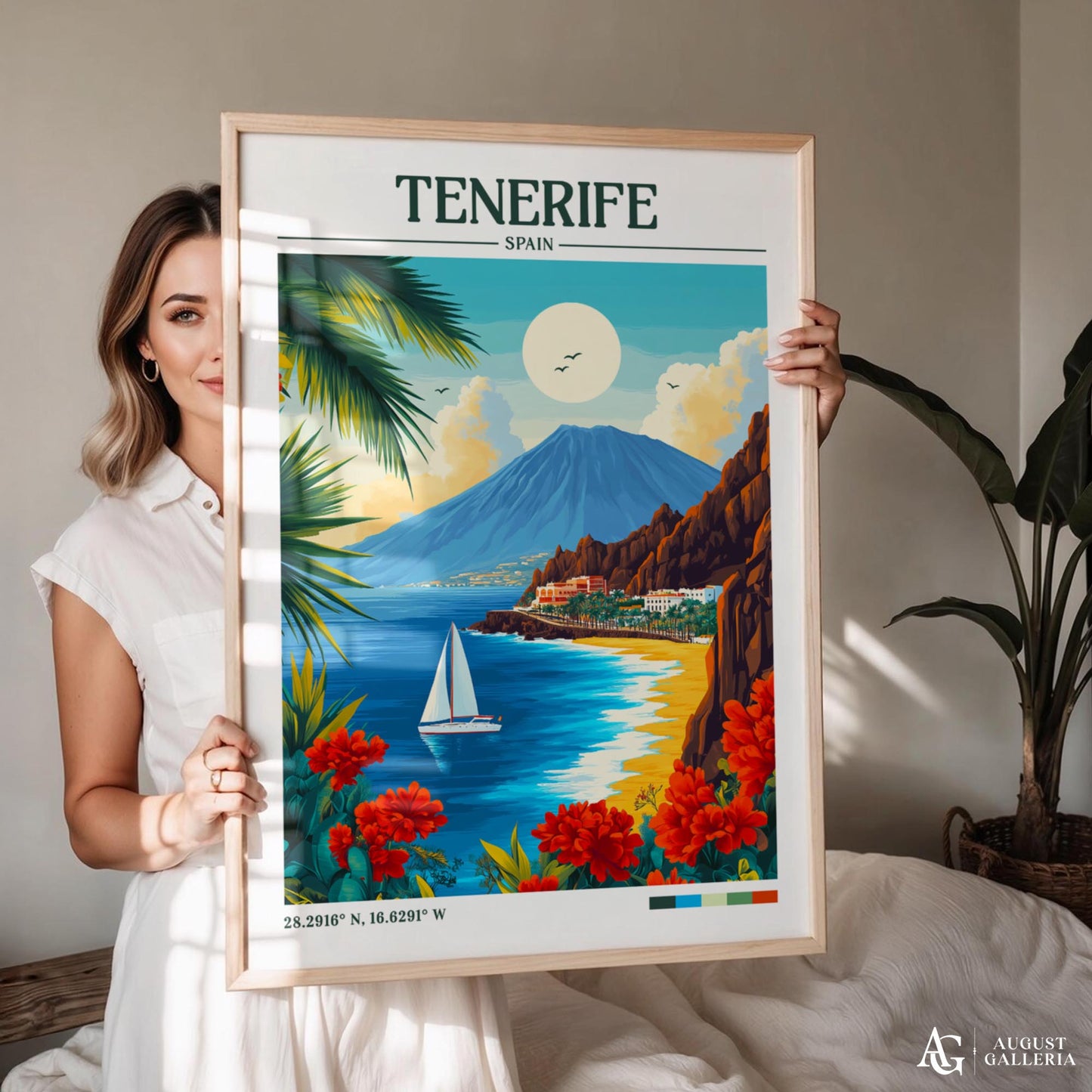 Tenerife Travel Print