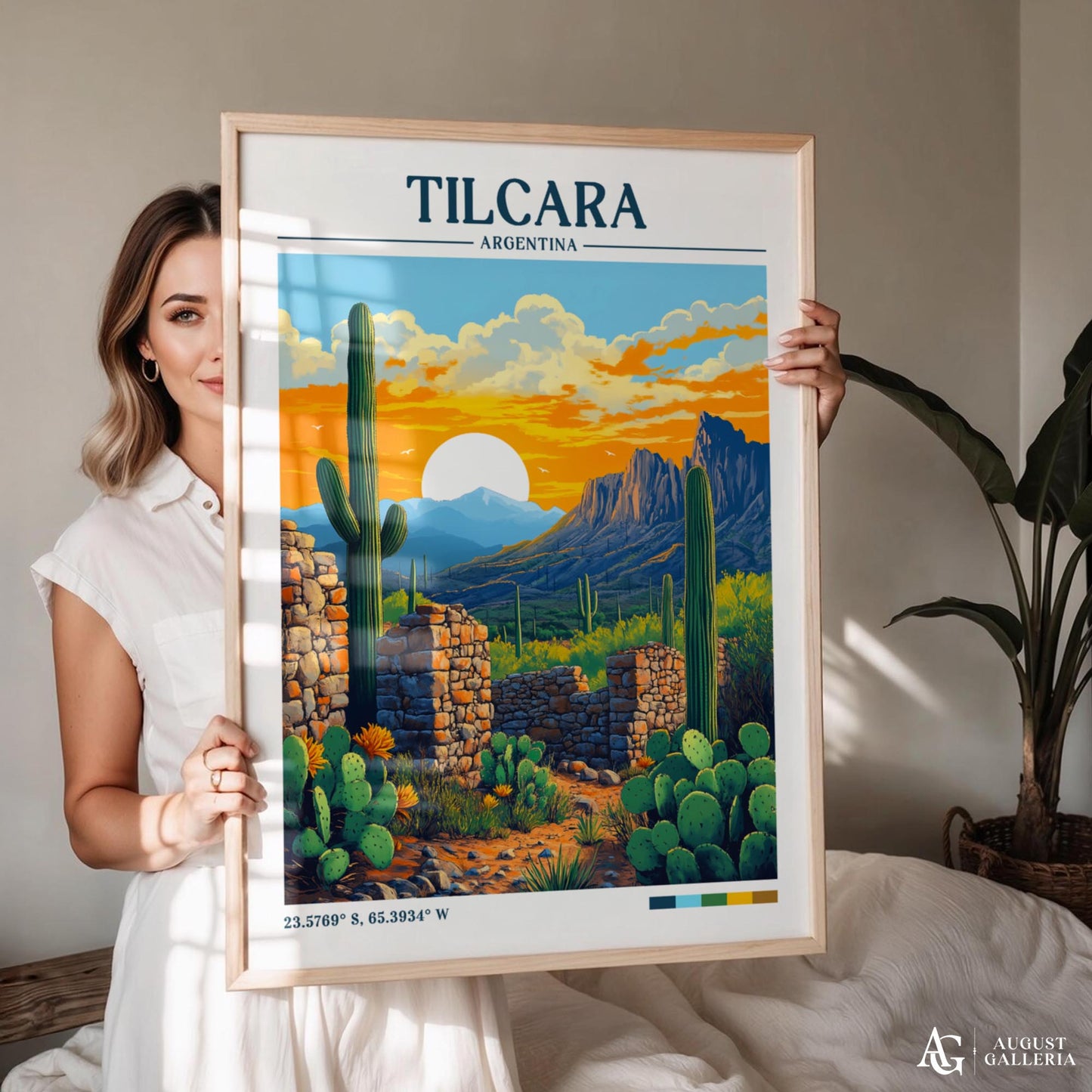 Tilcara Argentina Travel Print