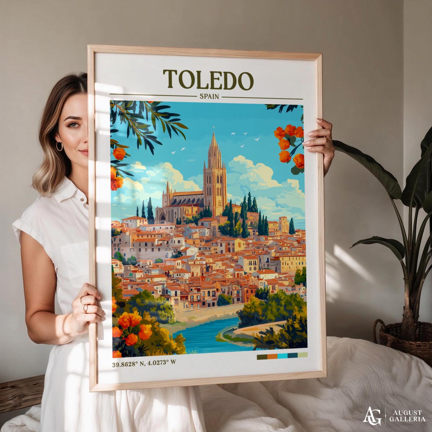 Toledo Spain Travel Print