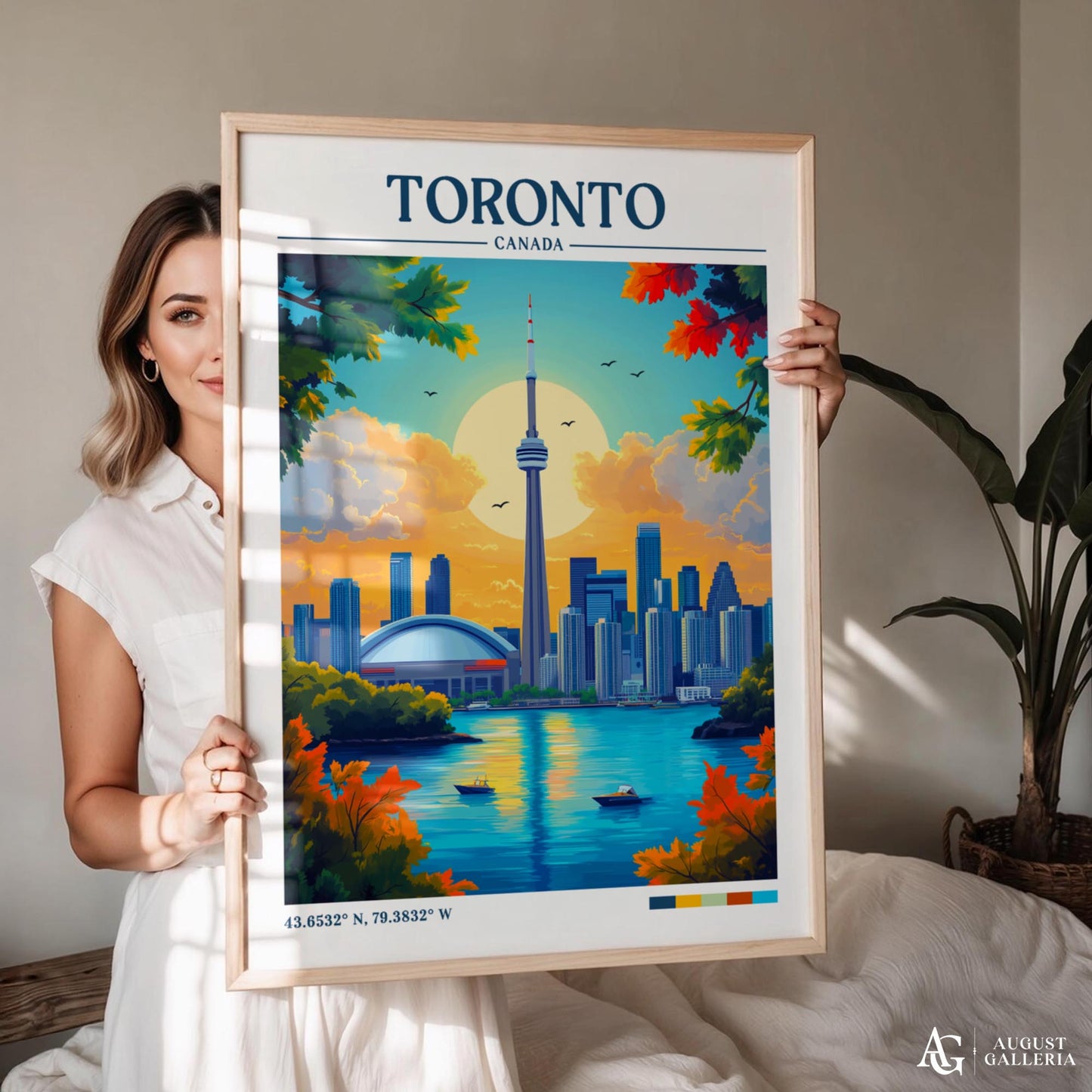 Toronto Canada Travel Print