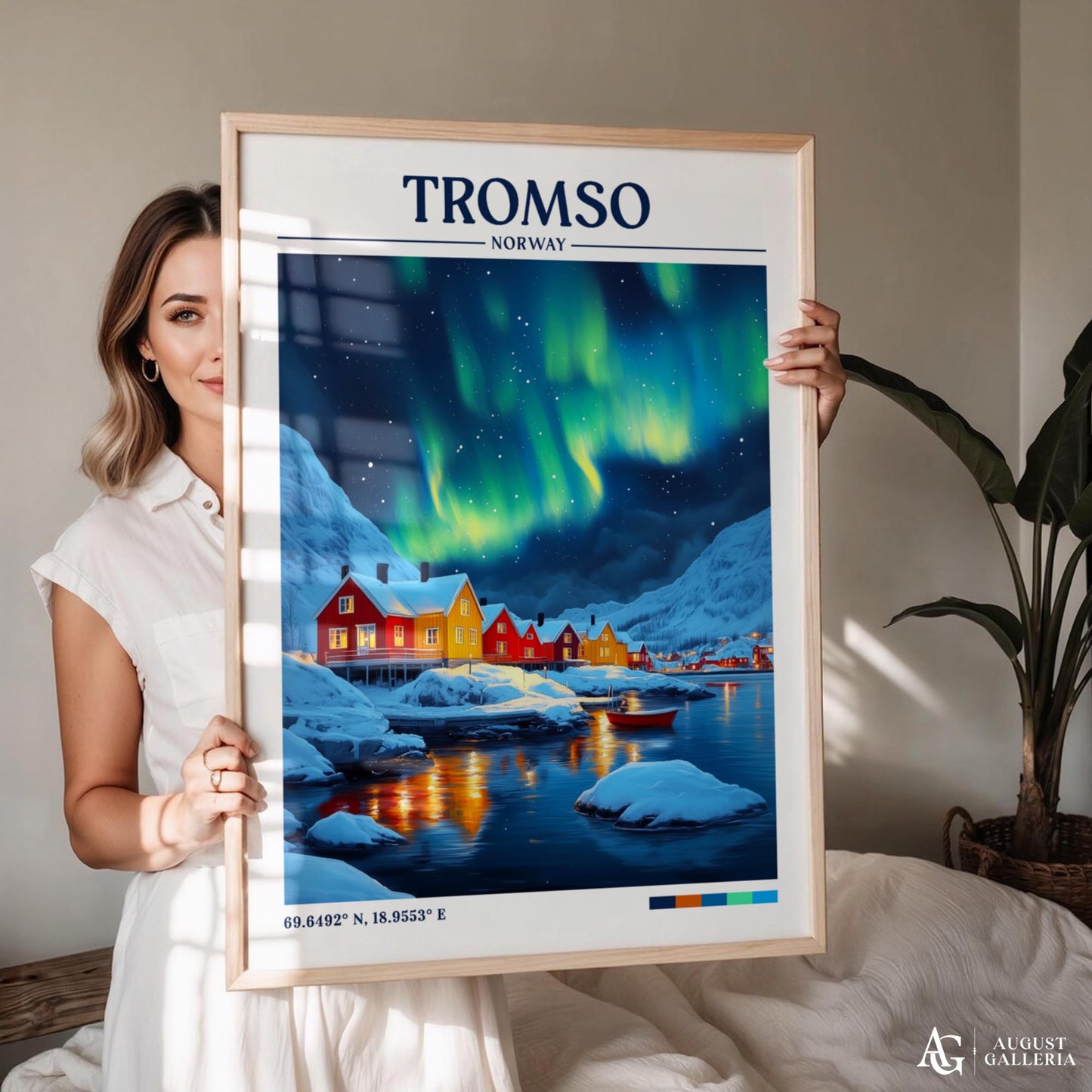 Tromsø Norway Travel Print