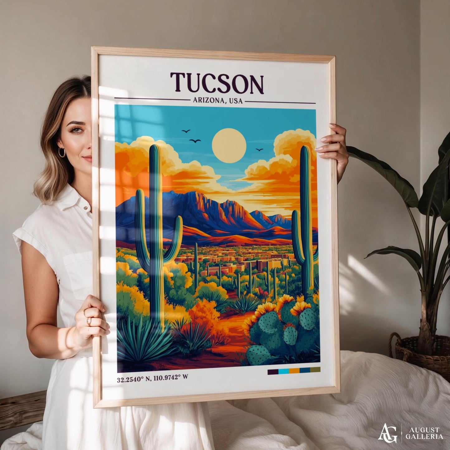 Tucson Arizona Travel Print