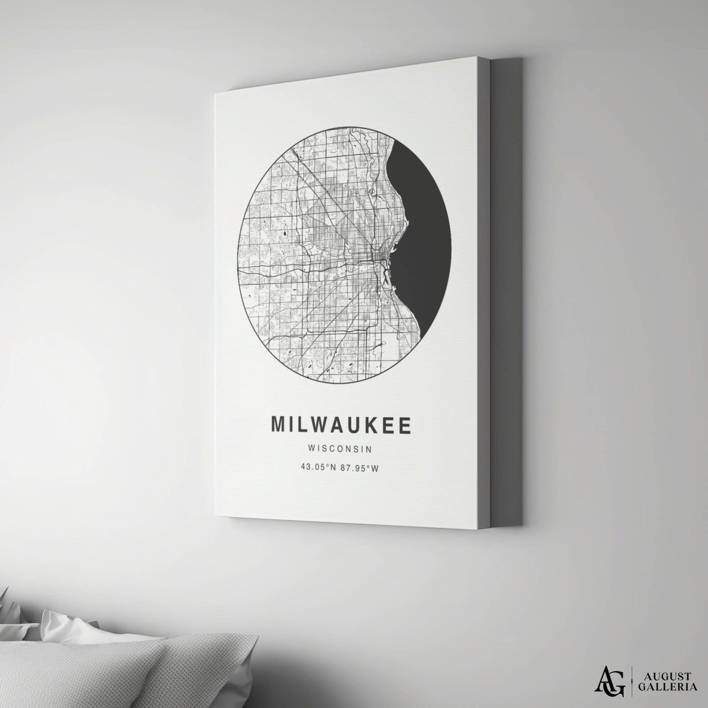 Milwaukee Minimalist Map