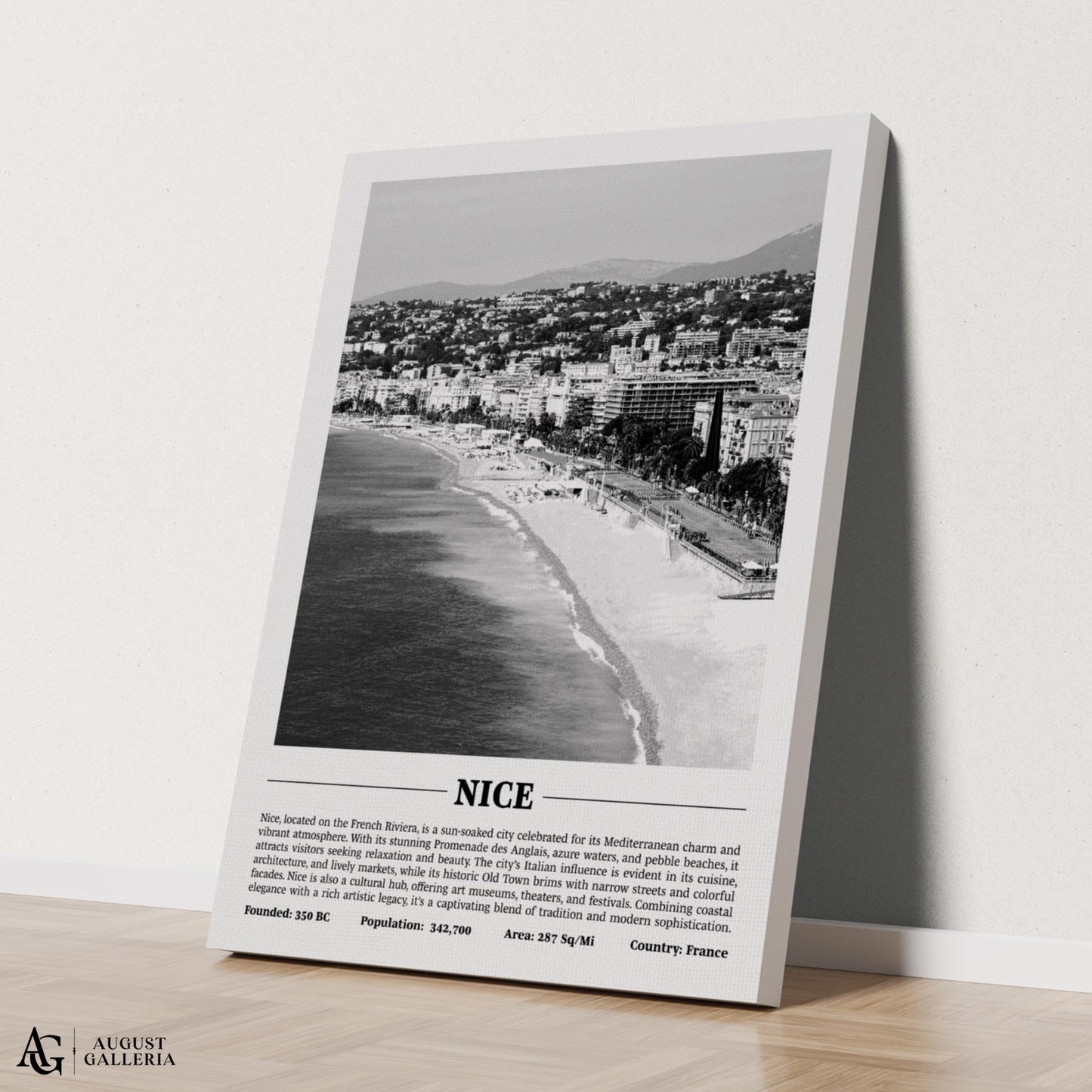Nice Black & White City Print