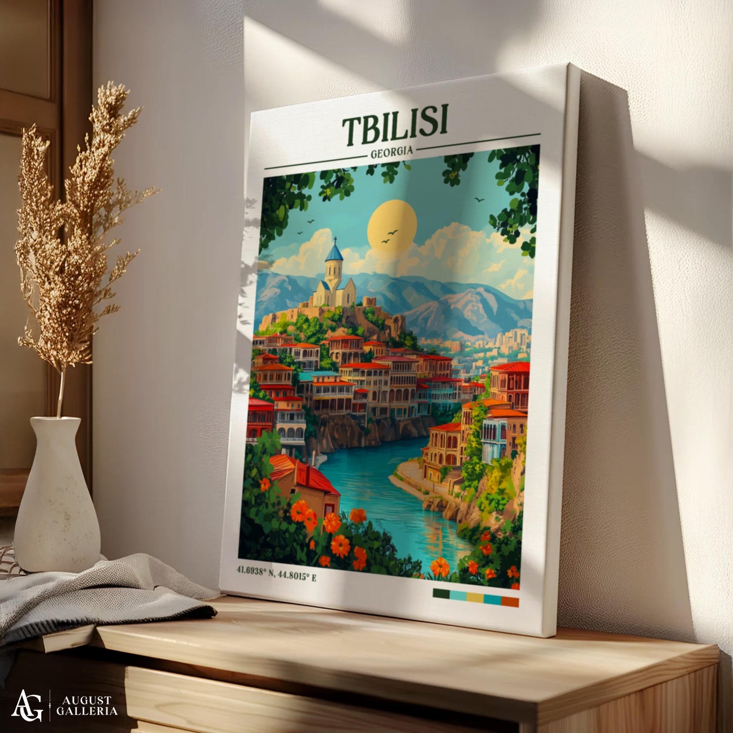 Tbilisi Georgia Travel Print
