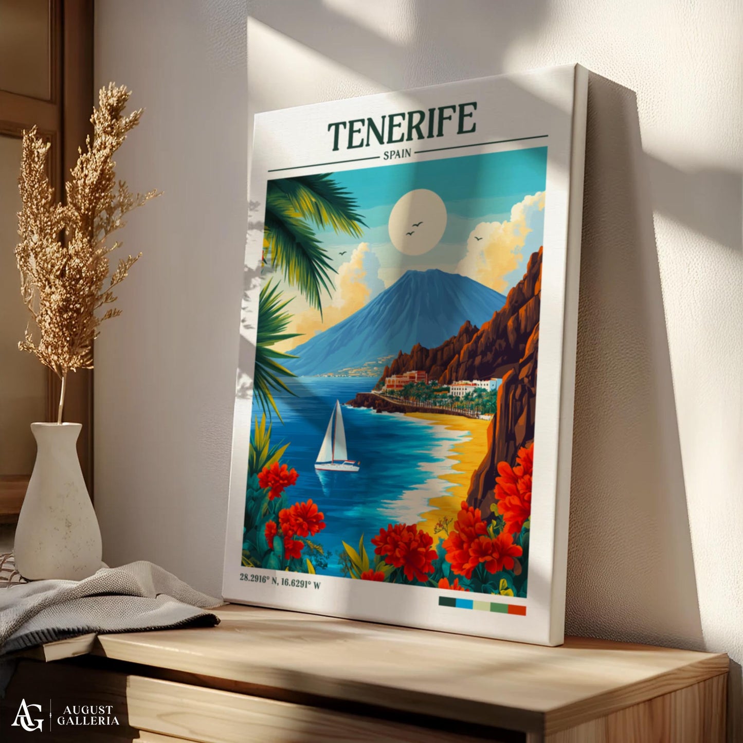 Tenerife Travel Print