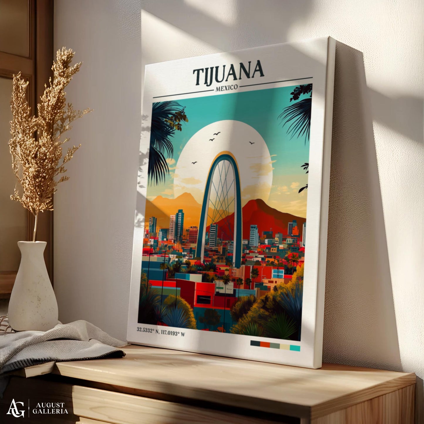 Tijuana Mexico Travel Print