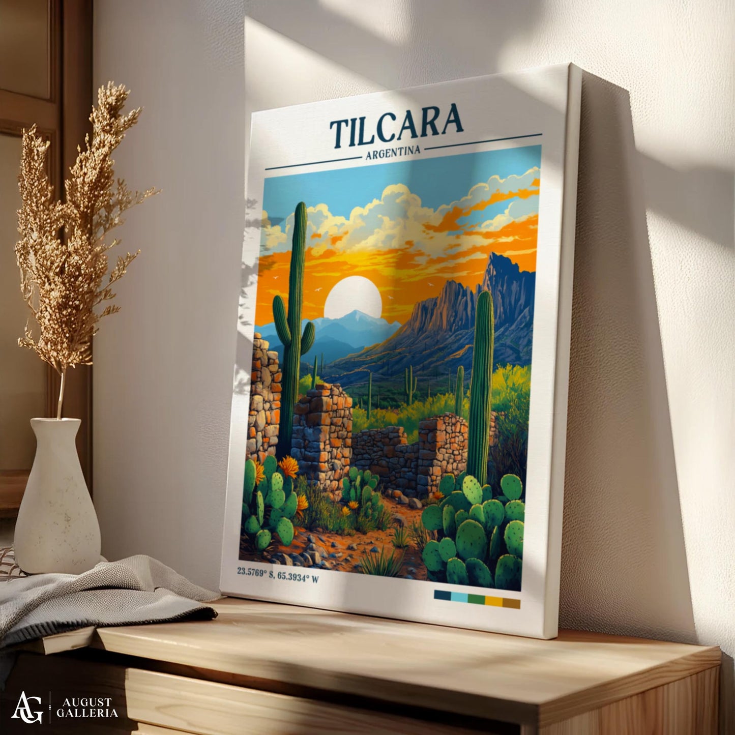 Tilcara Argentina Travel Print