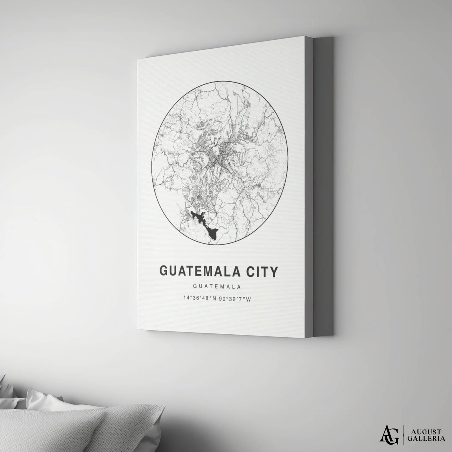 Guatemala City Minimalist Map