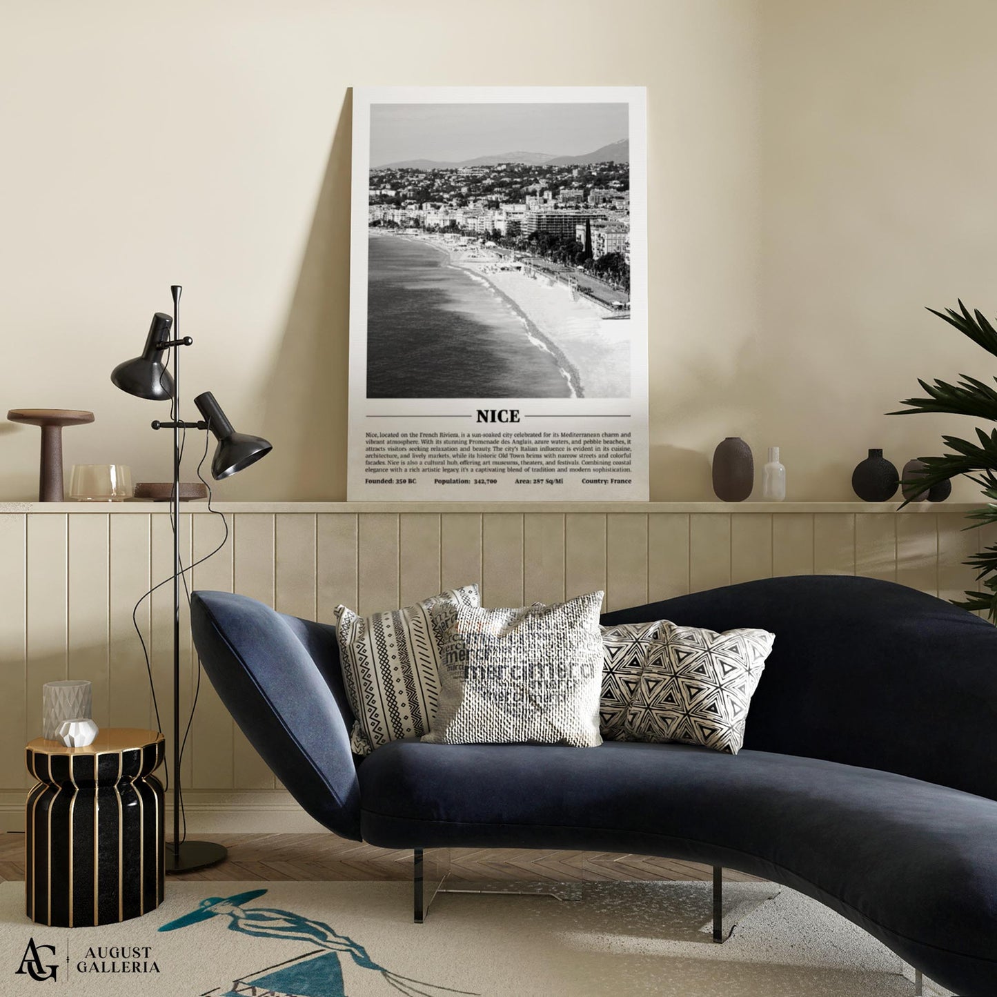 Nice Black & White City Print