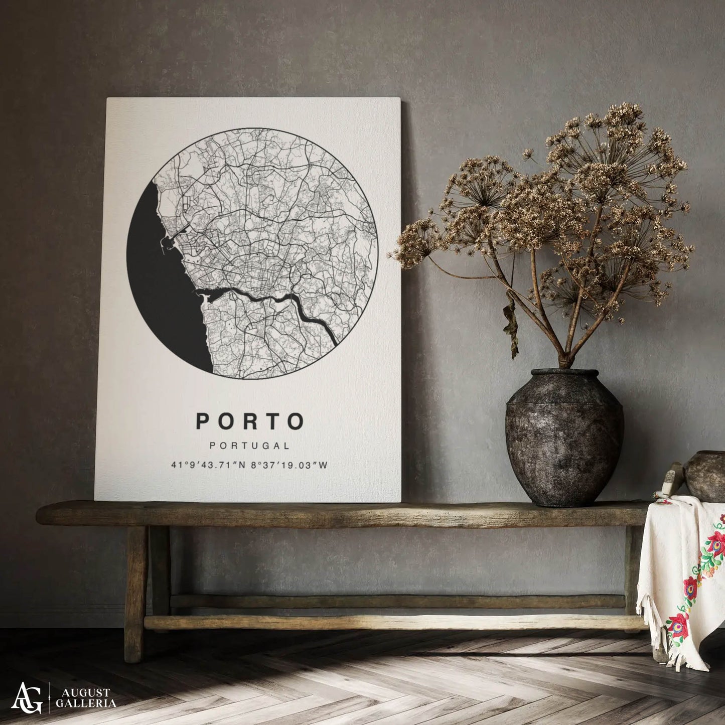 Porto Minimalist Map