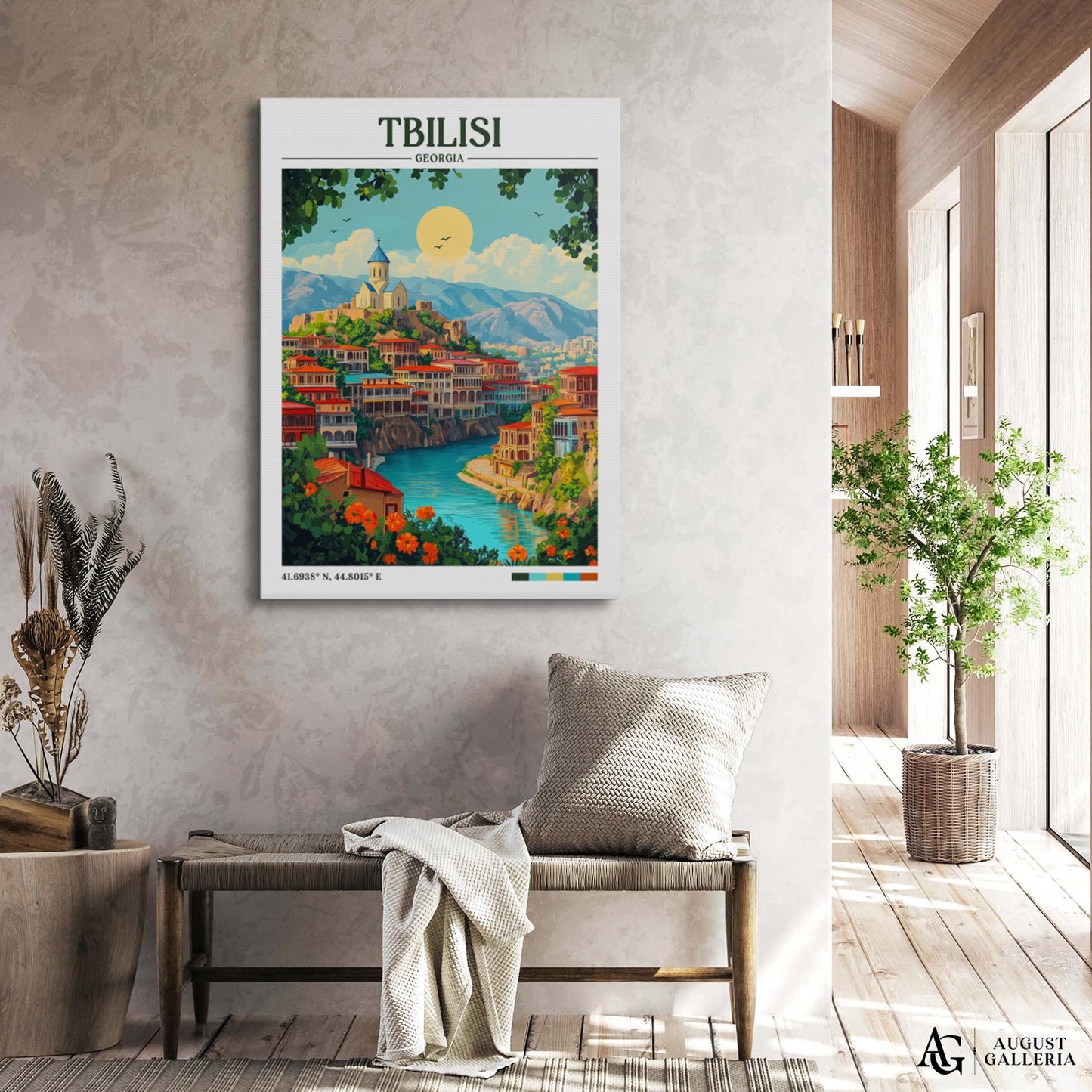 Tbilisi Georgia Travel Print