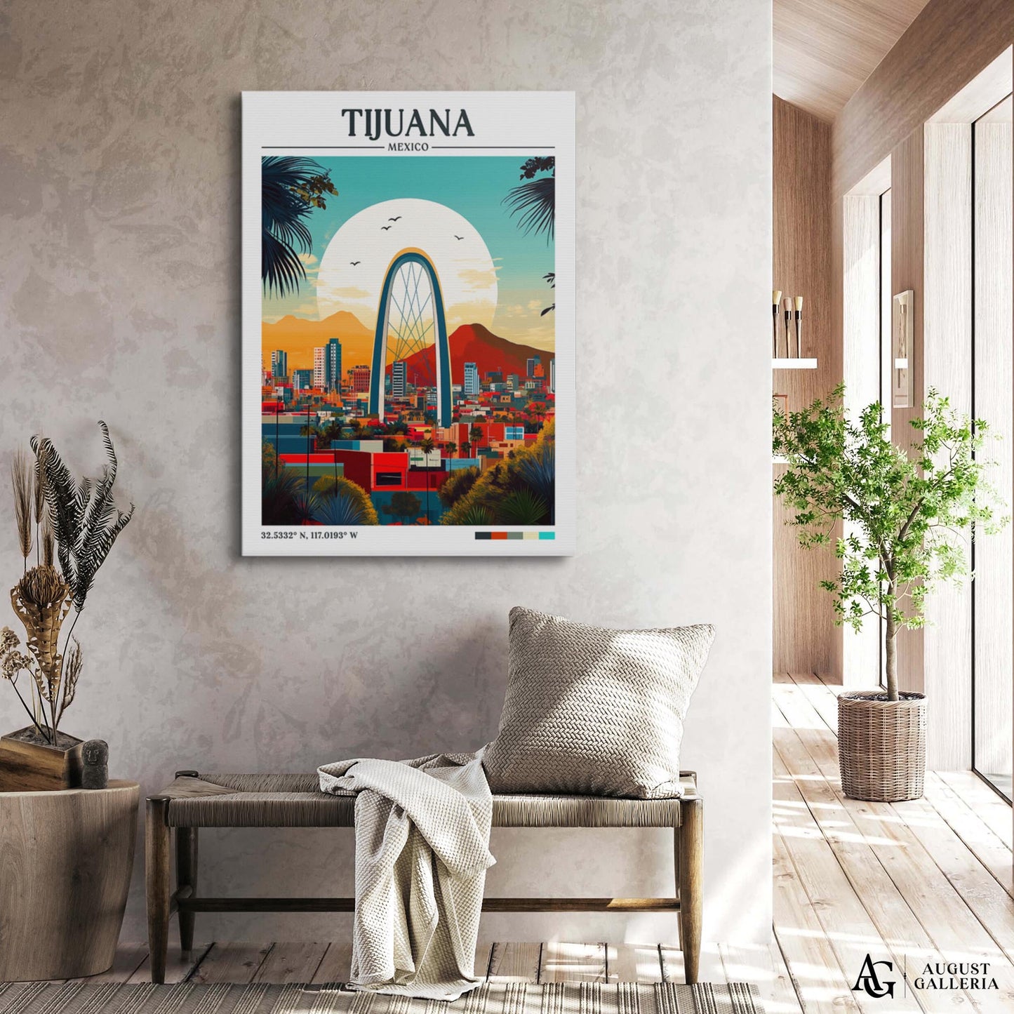 Tijuana Mexico Travel Print