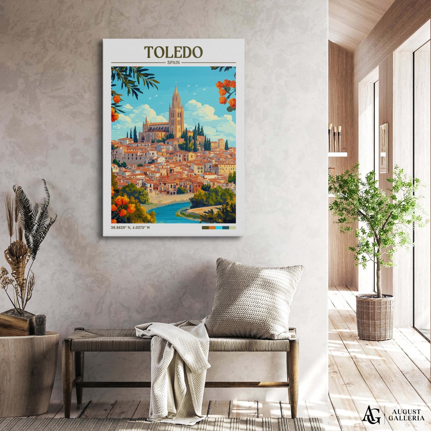 Toledo Spain Travel Print