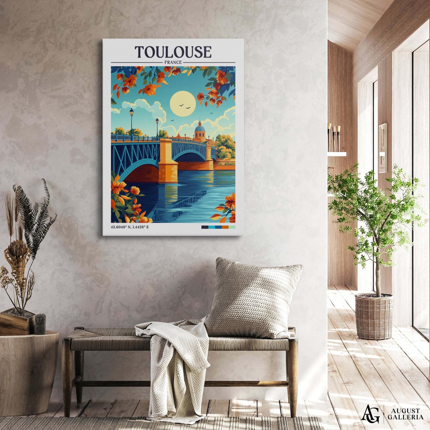 Toulouse France Travel Print