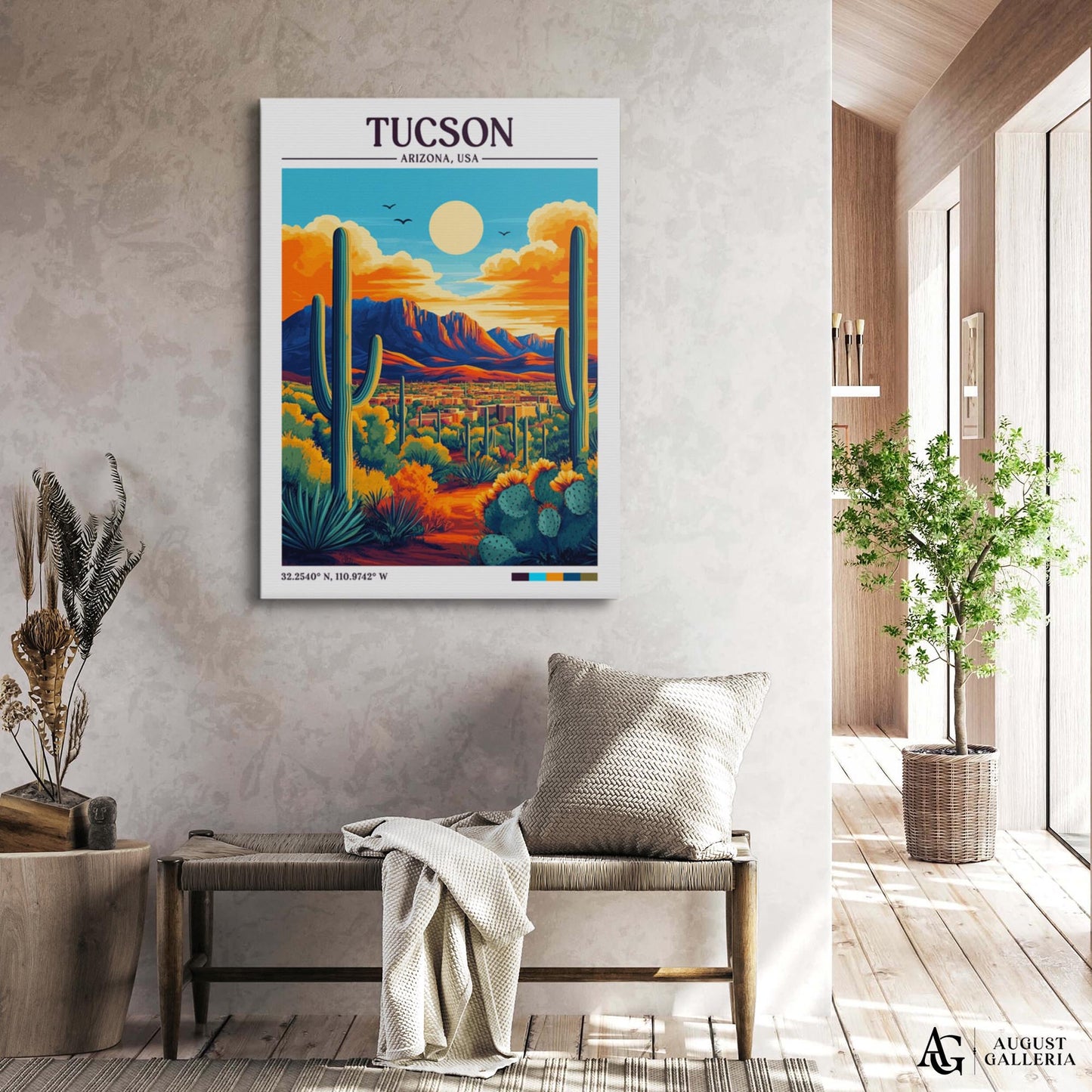 Tucson Arizona Travel Print
