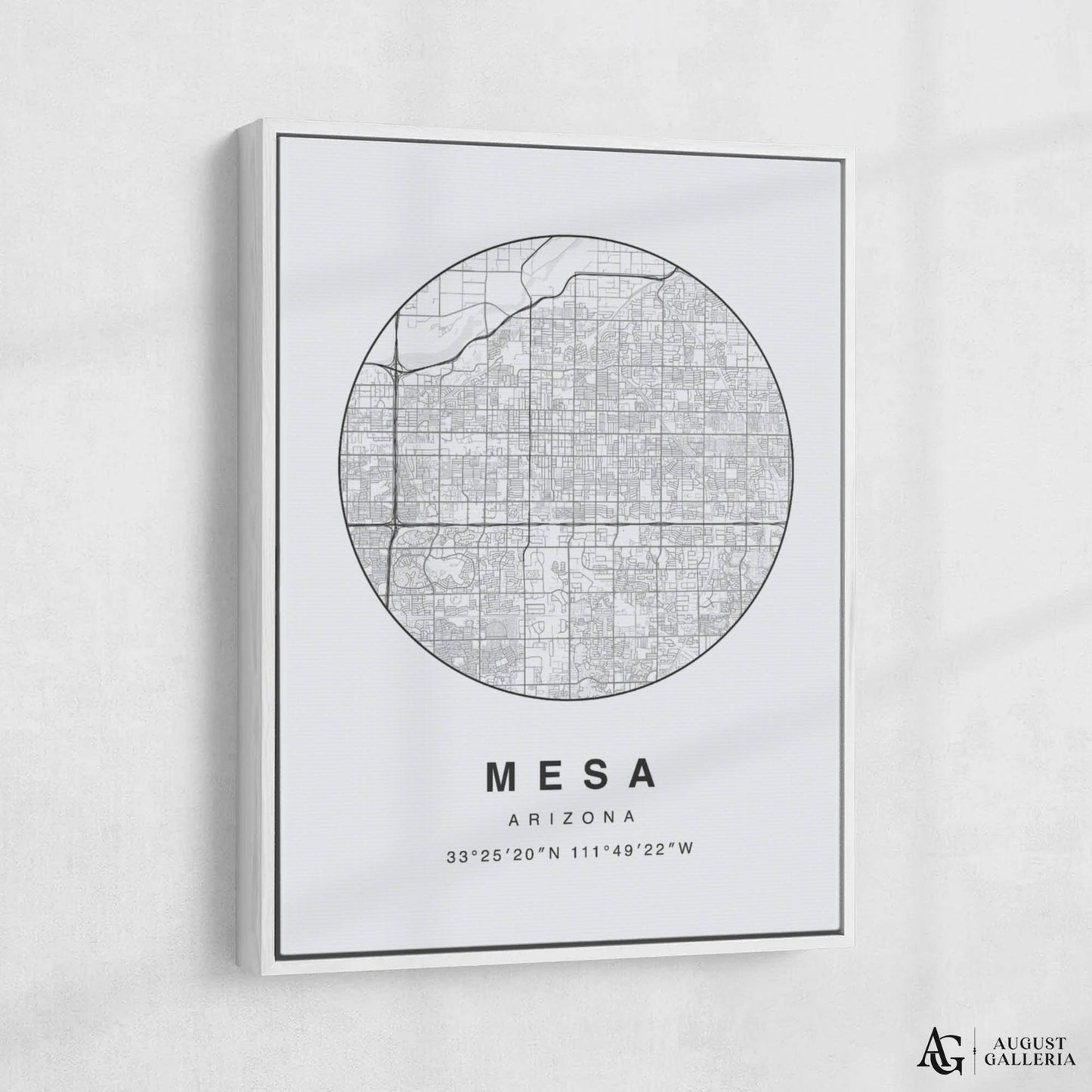 Mesa Minimalist Map