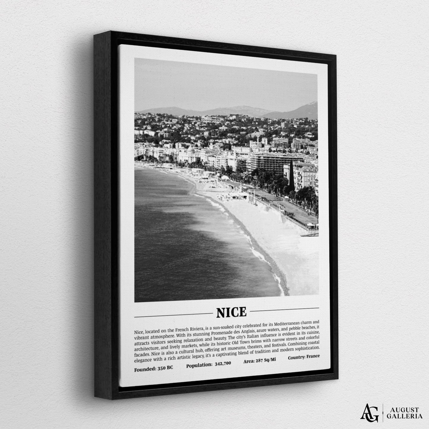 Nice Black & White City Print