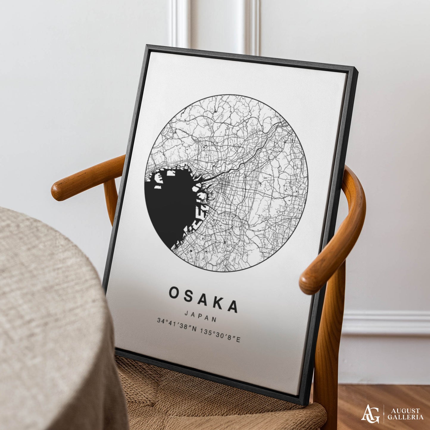Osaka Minimalist Map