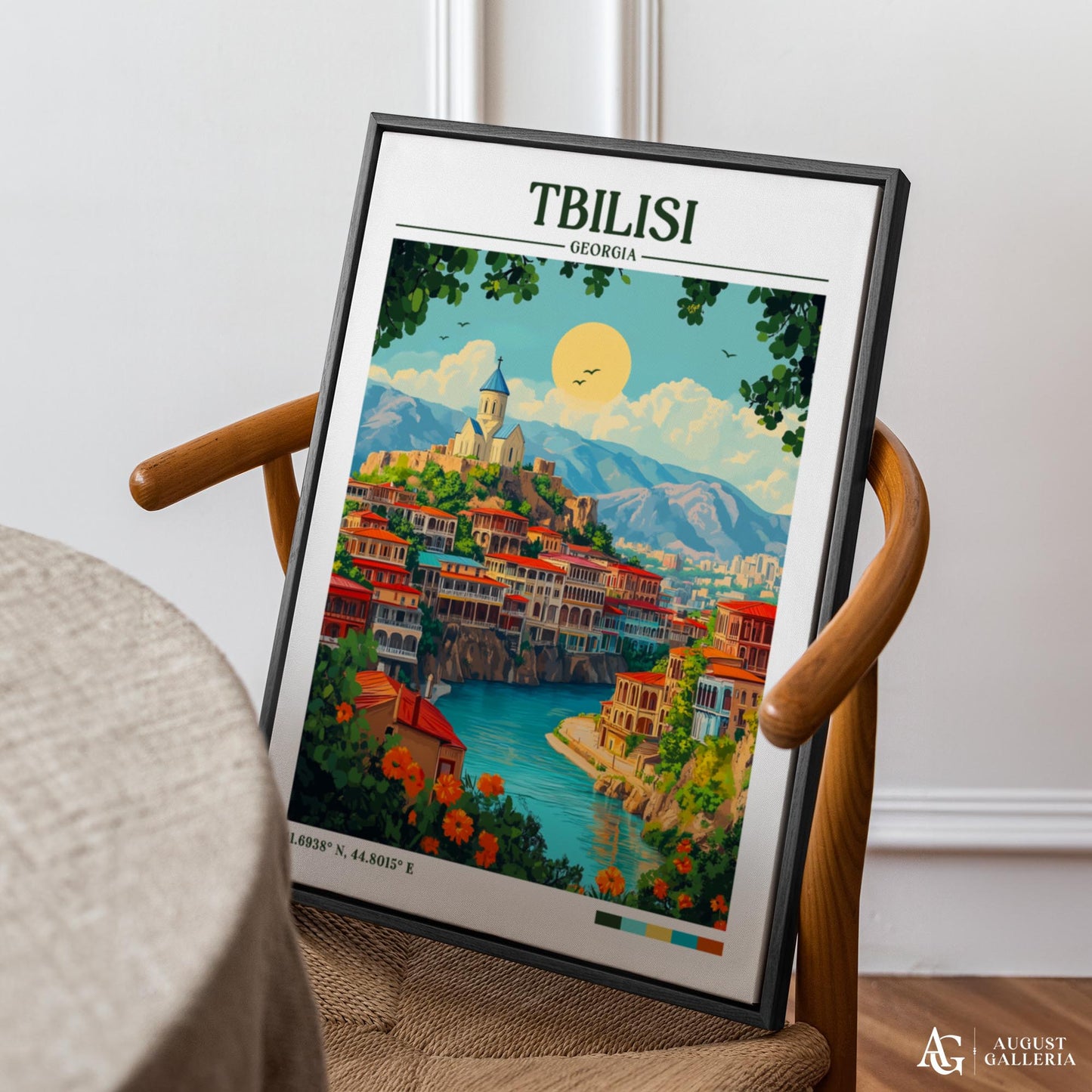 Tbilisi Georgia Travel Print