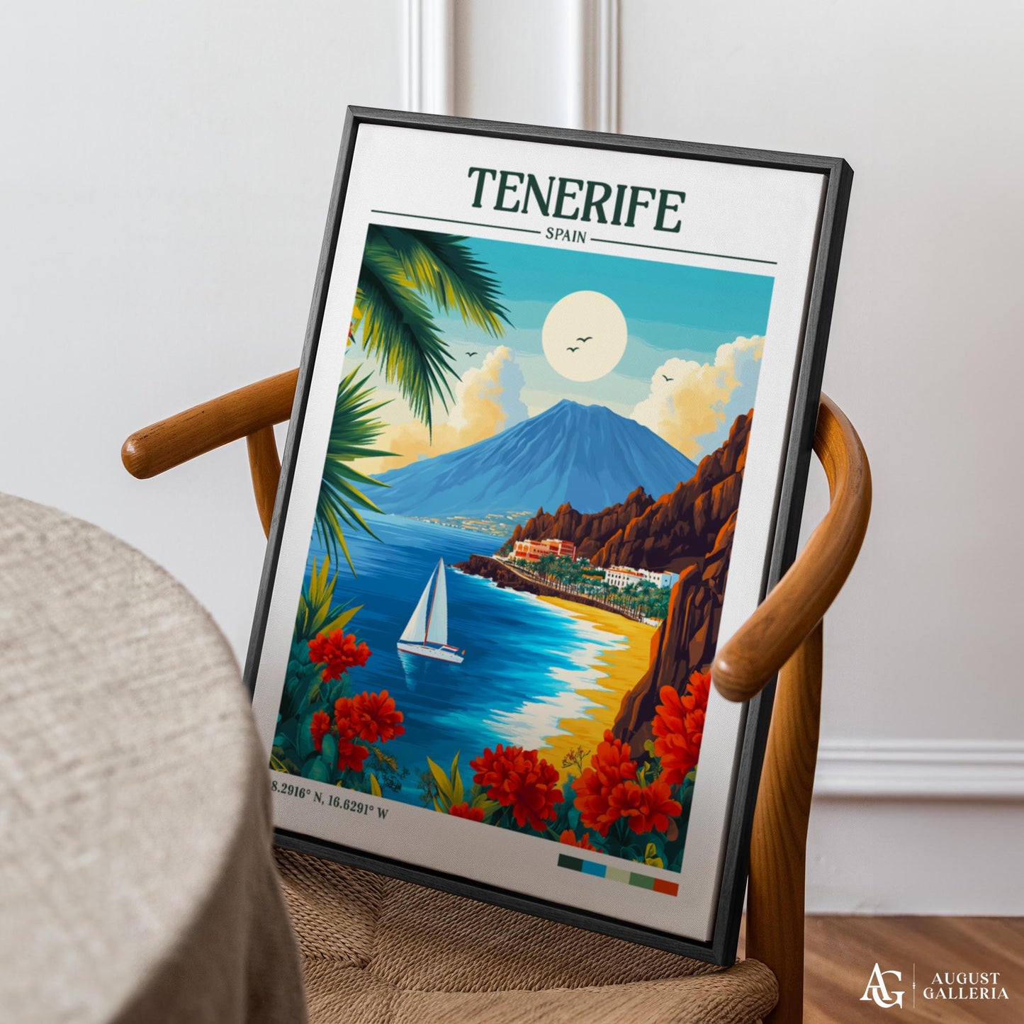 Tenerife Travel Print