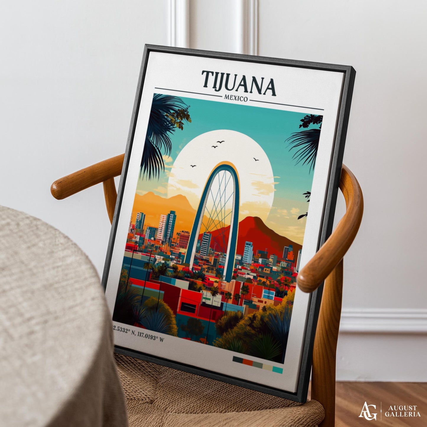 Tijuana Mexico Travel Print