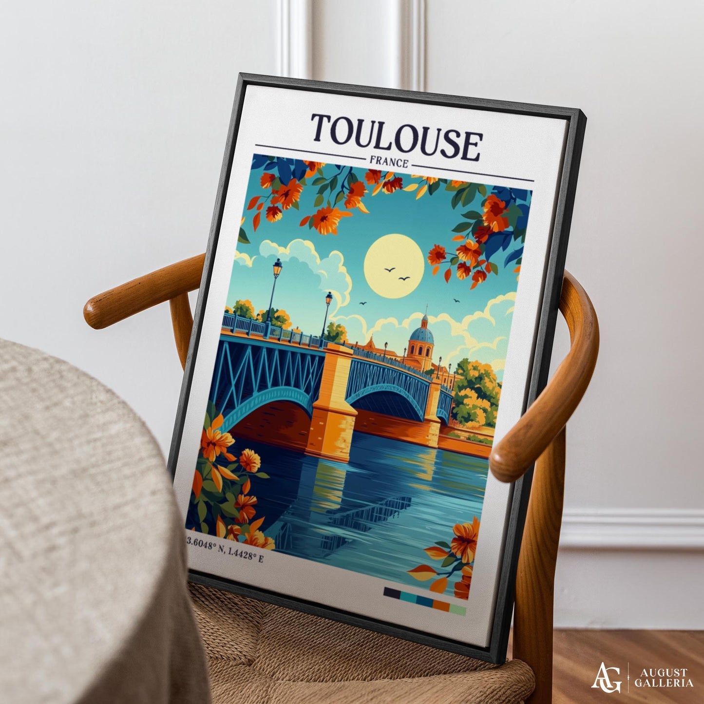 Toulouse France Travel Print