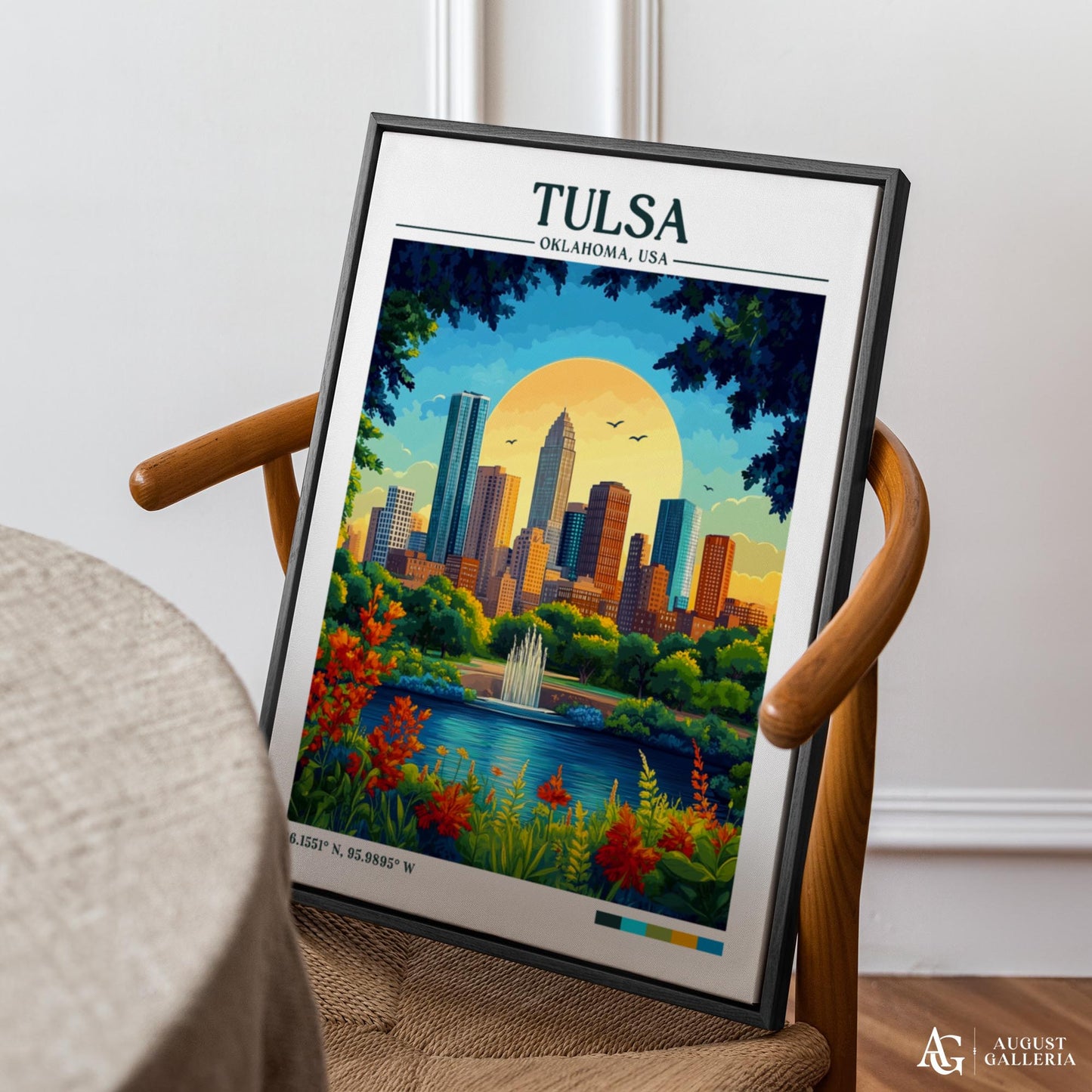 Tulsa Oklahoma Travel Print