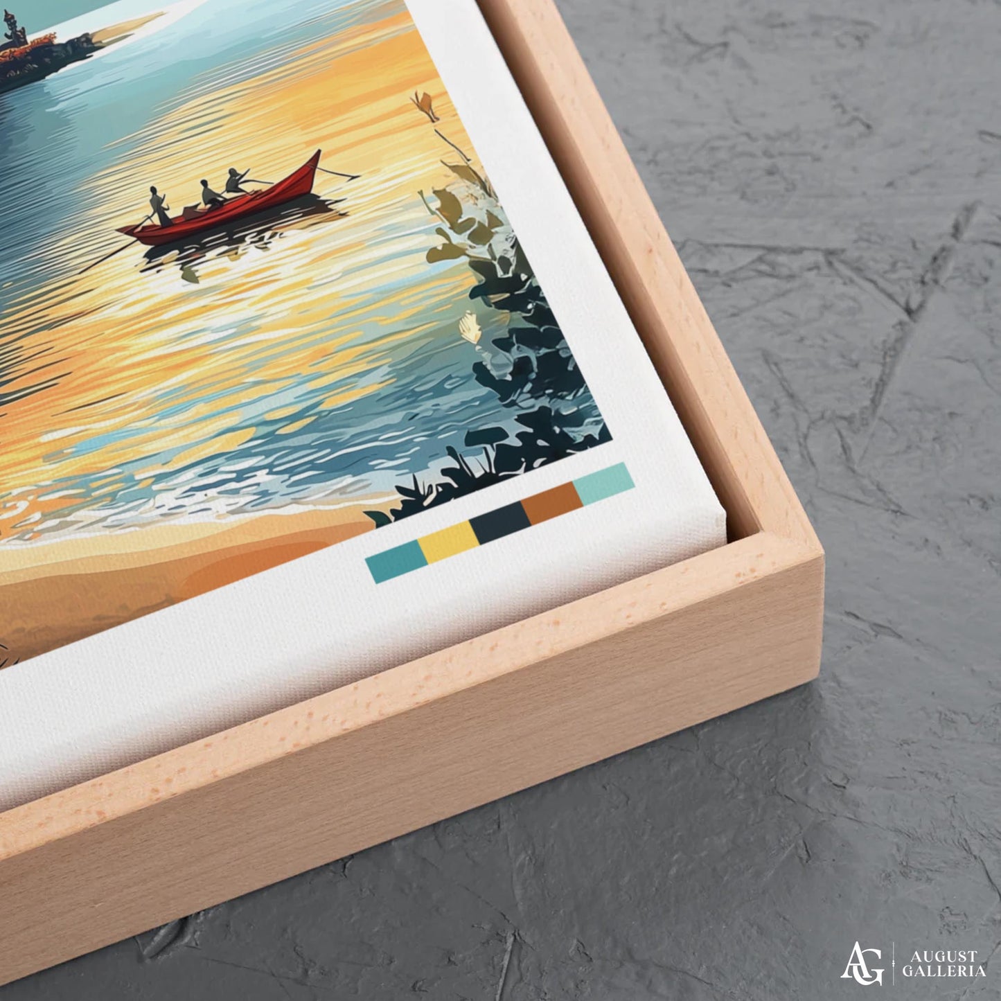 Bali Indonesia Retro Travel Print