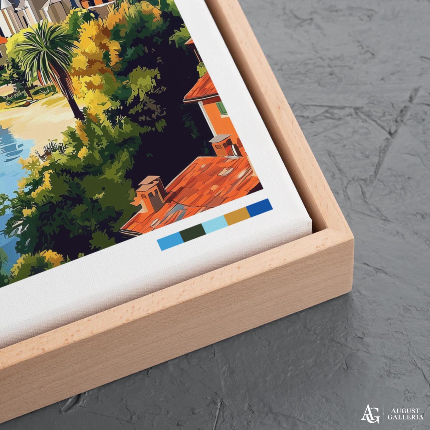Bariloche Argentina Retro Travel Print