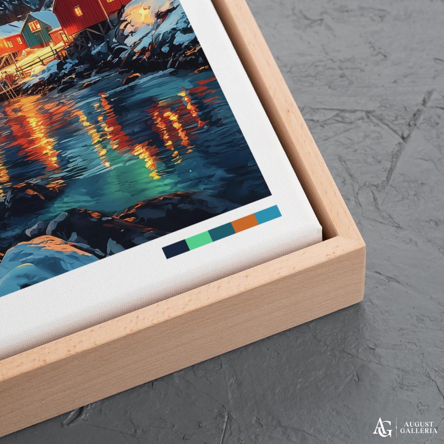 Bodo Norway Retro Travel Print