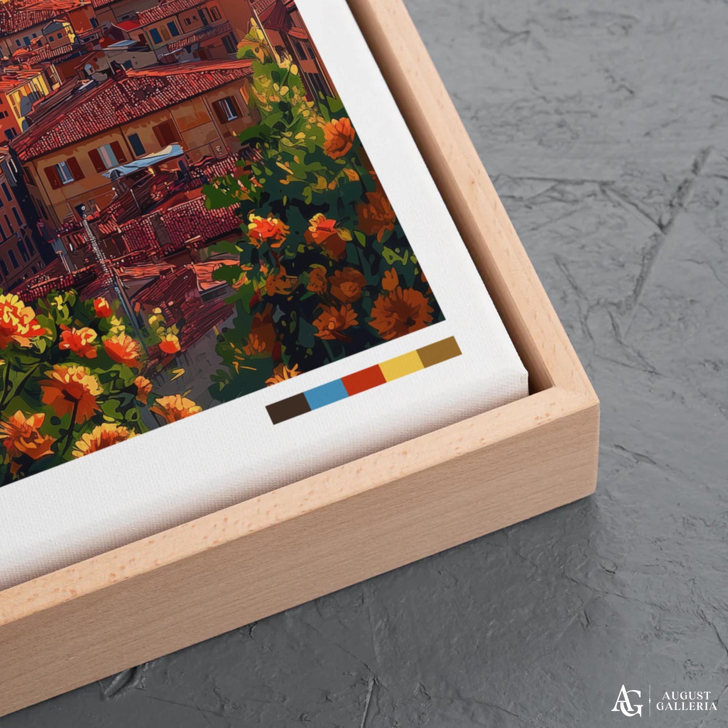Bologna Italy Retro Travel Print