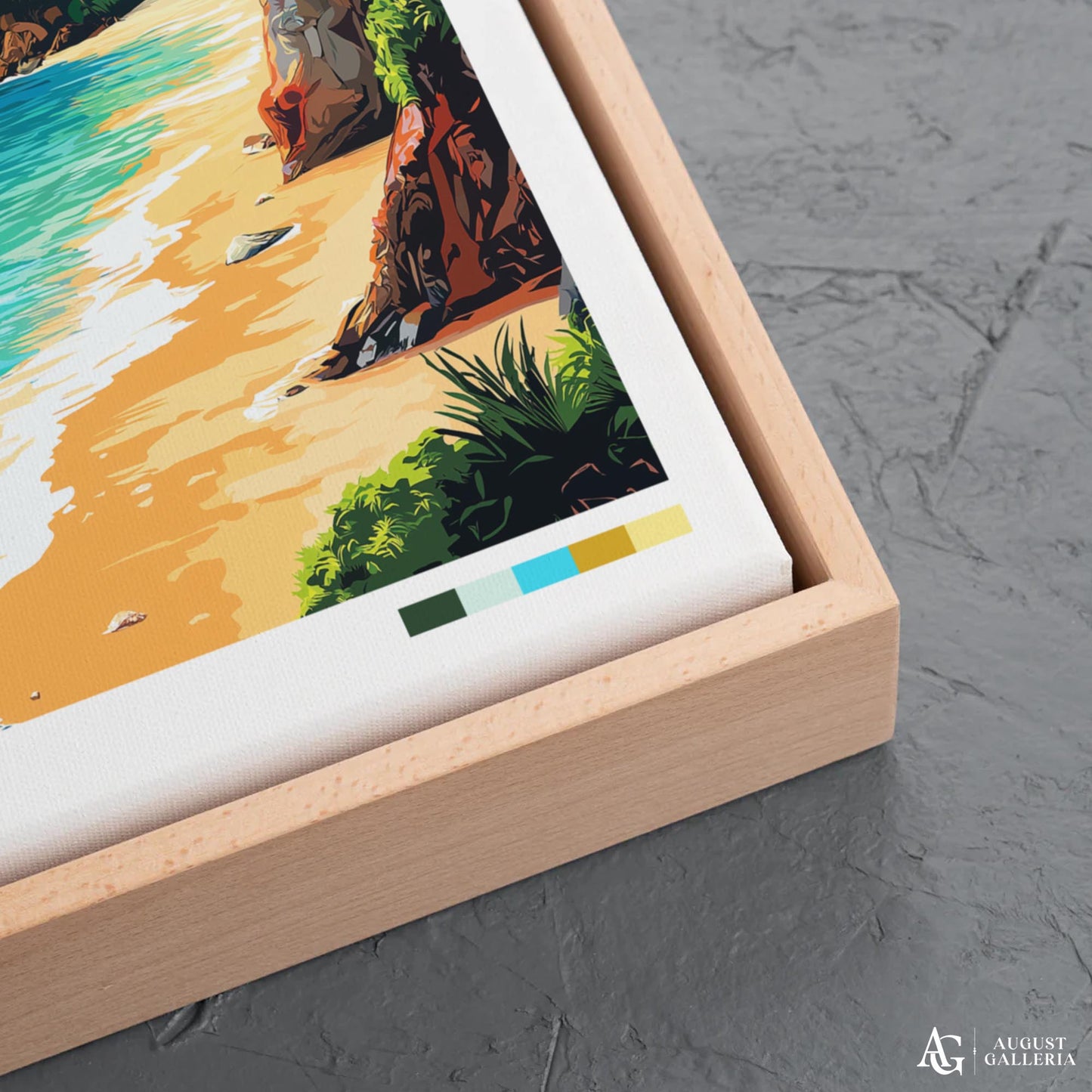 Boracay Philippines Retro Travel Print