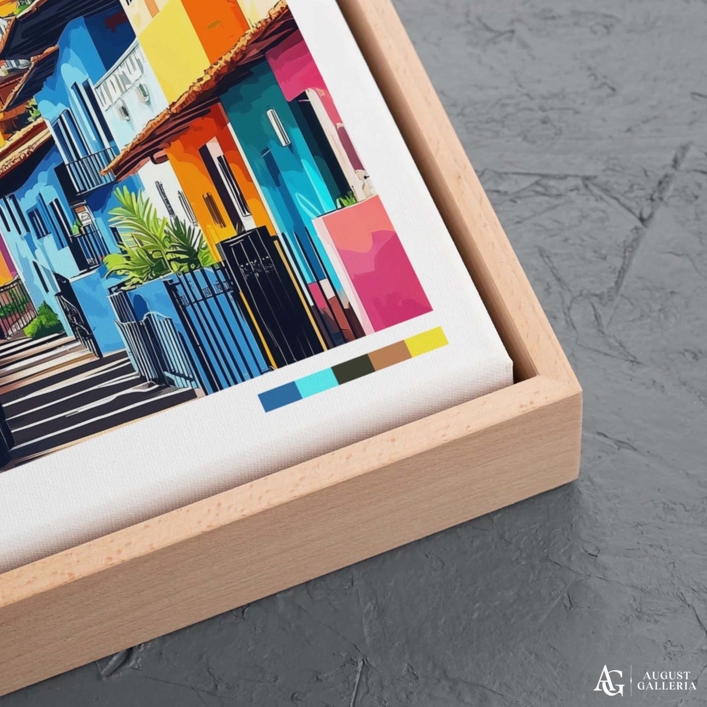 Guayaquil Ecuador Retro Travel Print