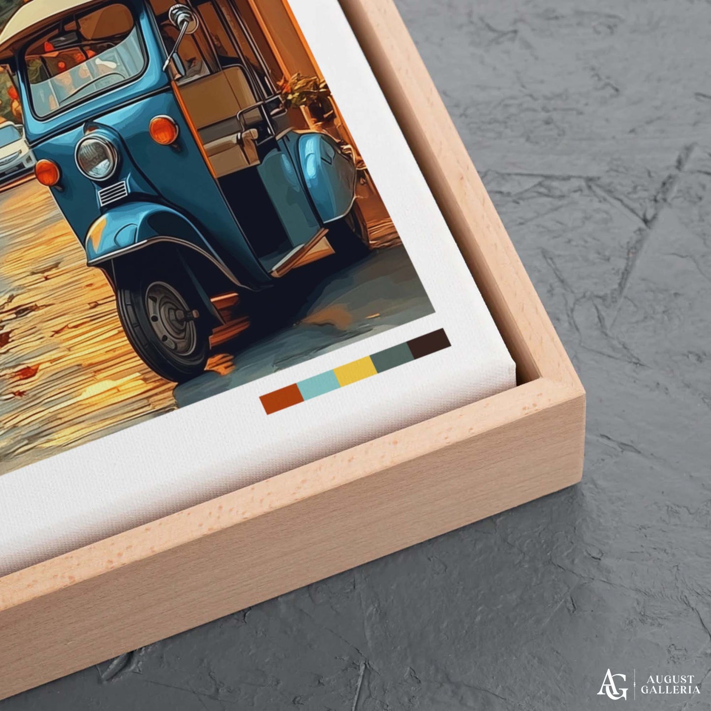Hanoi Vietnam Retro Travel Print