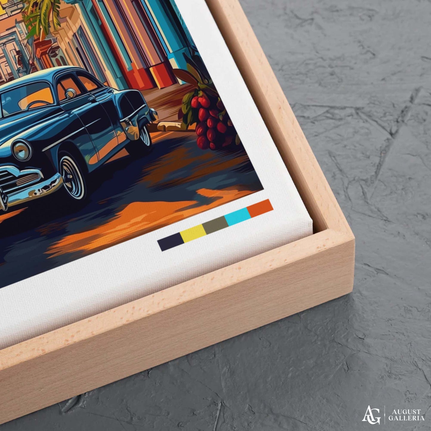 Havana Cuba Retro Travel Print