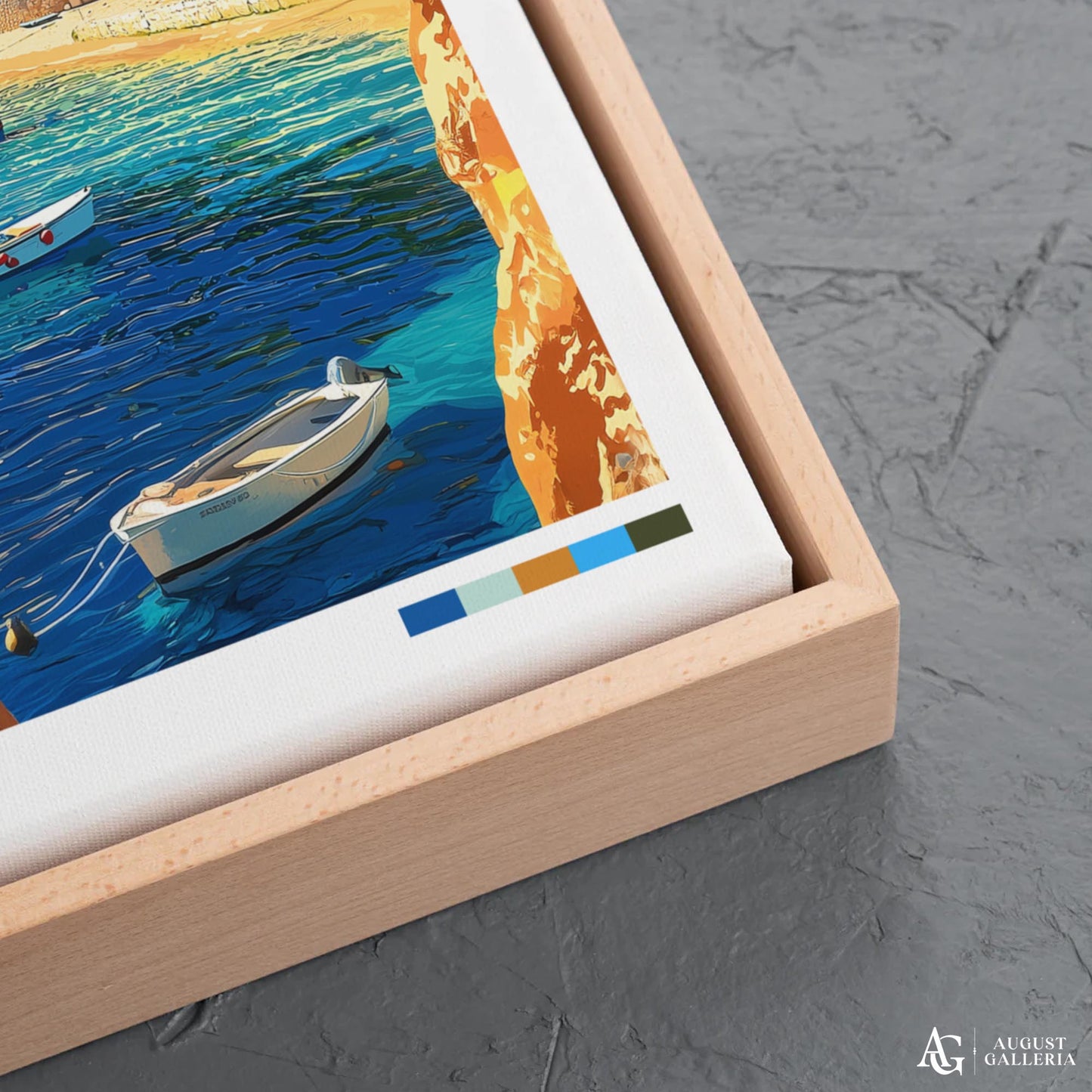 Hvar Croatia Retro Travel Print
