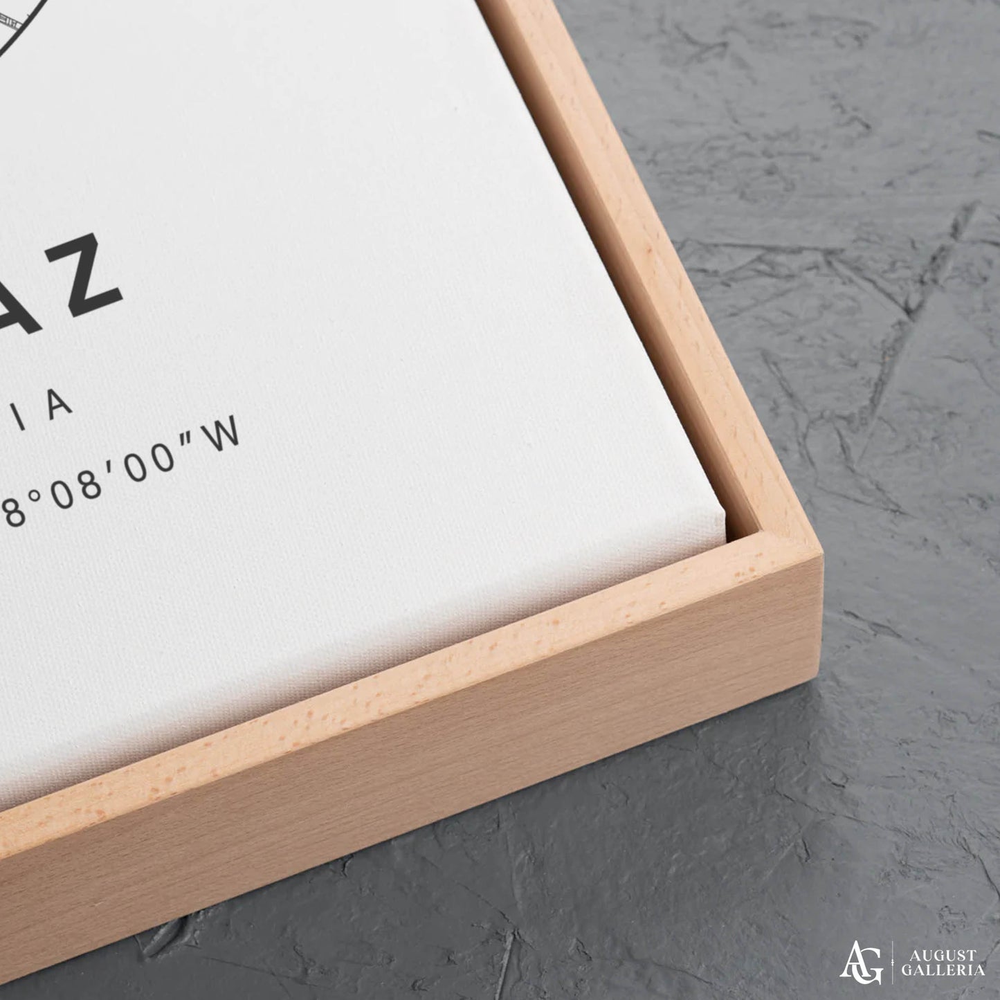 La Paz Minimalist Map