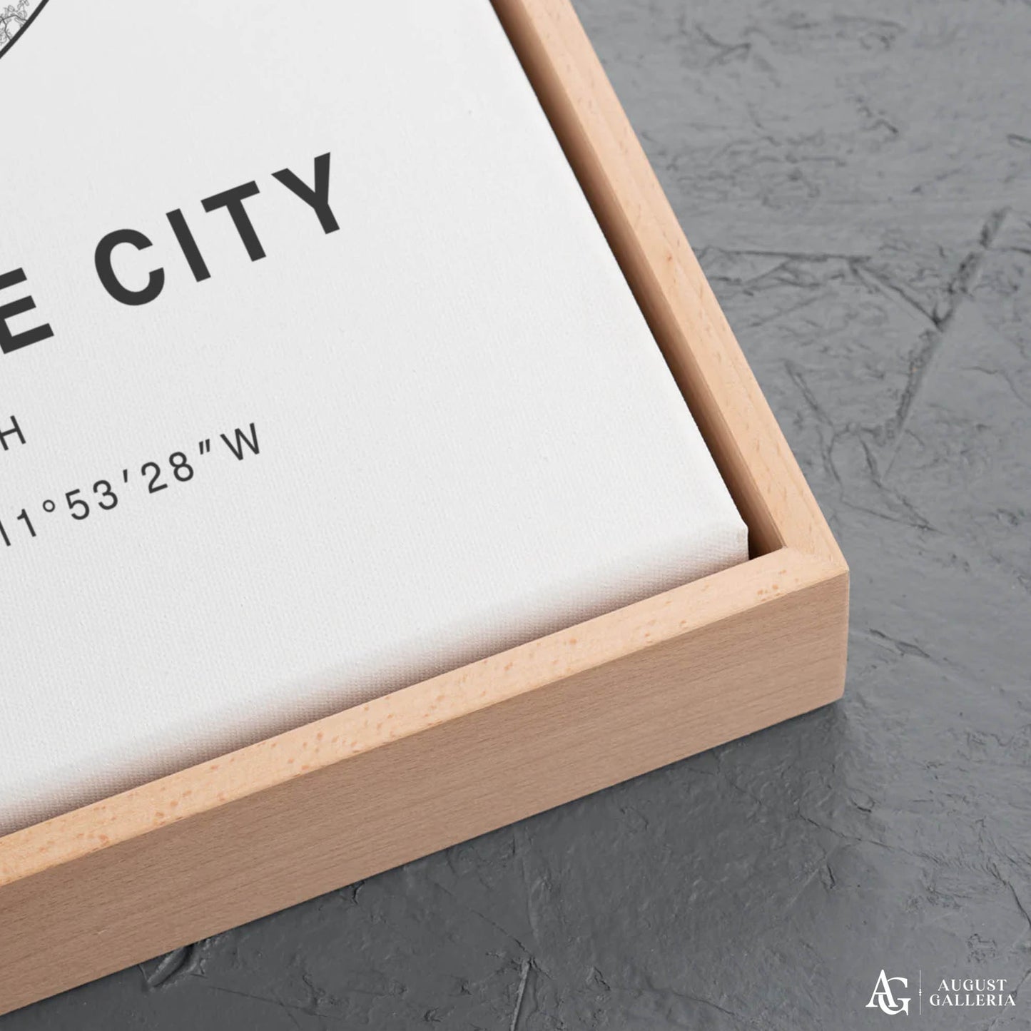 Salt Lake City Minimalist Map