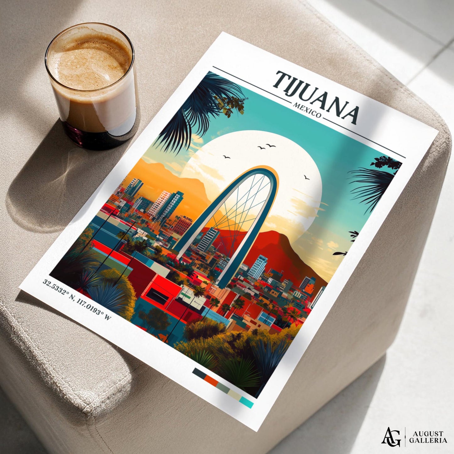 Tijuana Mexico Travel Print